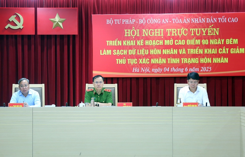 Mở đợt cao điểm làm sạch dữ liệu hôn nhân và giảm thủ tục xác nhận tình trạng hôn nhân