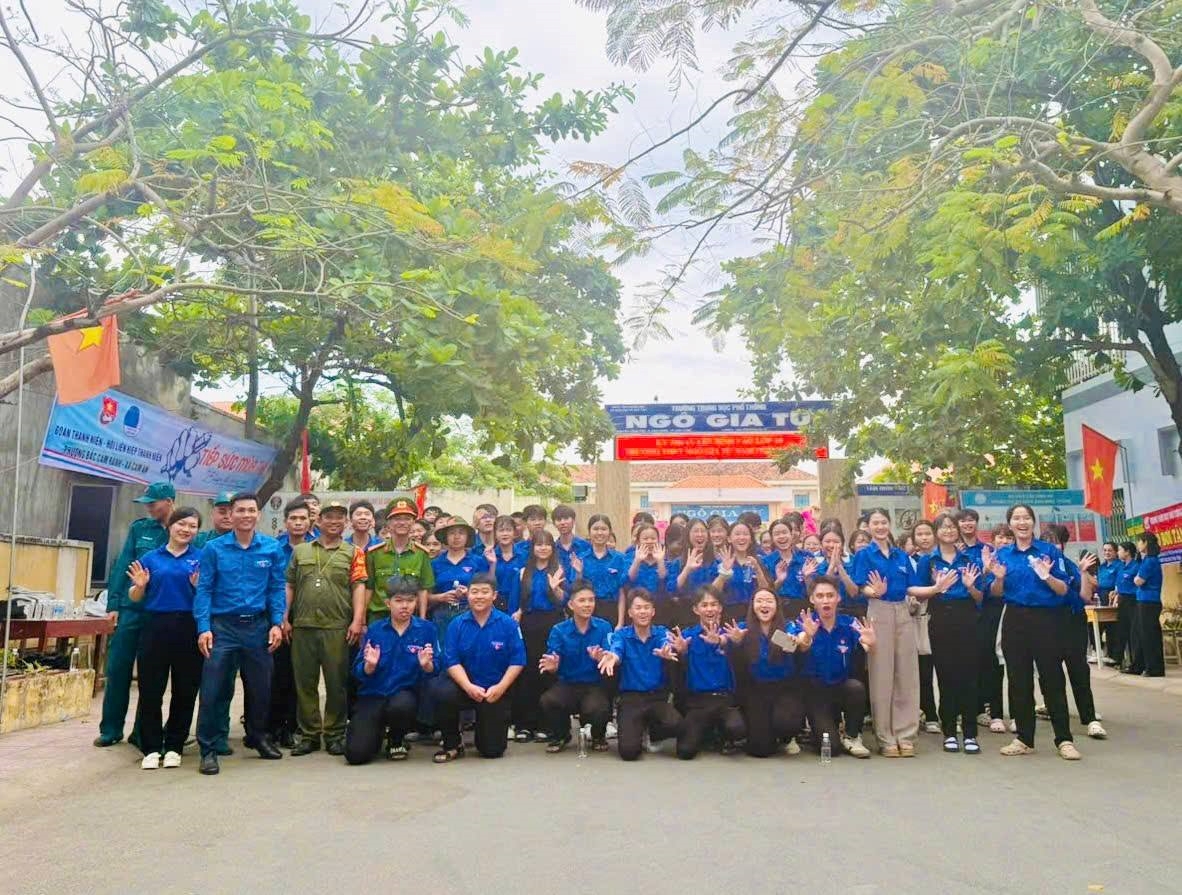 Công an phường Bắc Cam Ranh bảo đảm an ninh trật tự kỳ thi tuyển sinh lớp 10 năm học 2026 - 2027