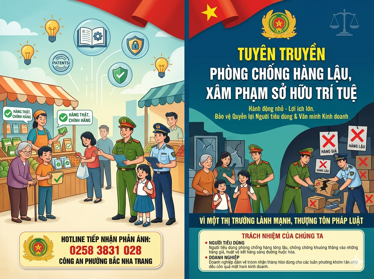 Chung tay nói không với hàng giả - Bảo vệ nền kinh tế chính thống.