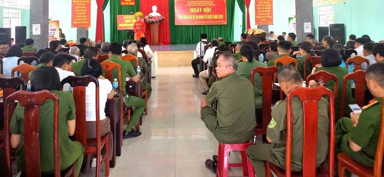 Công an phường Bắc Nha Trang Tổ chức 