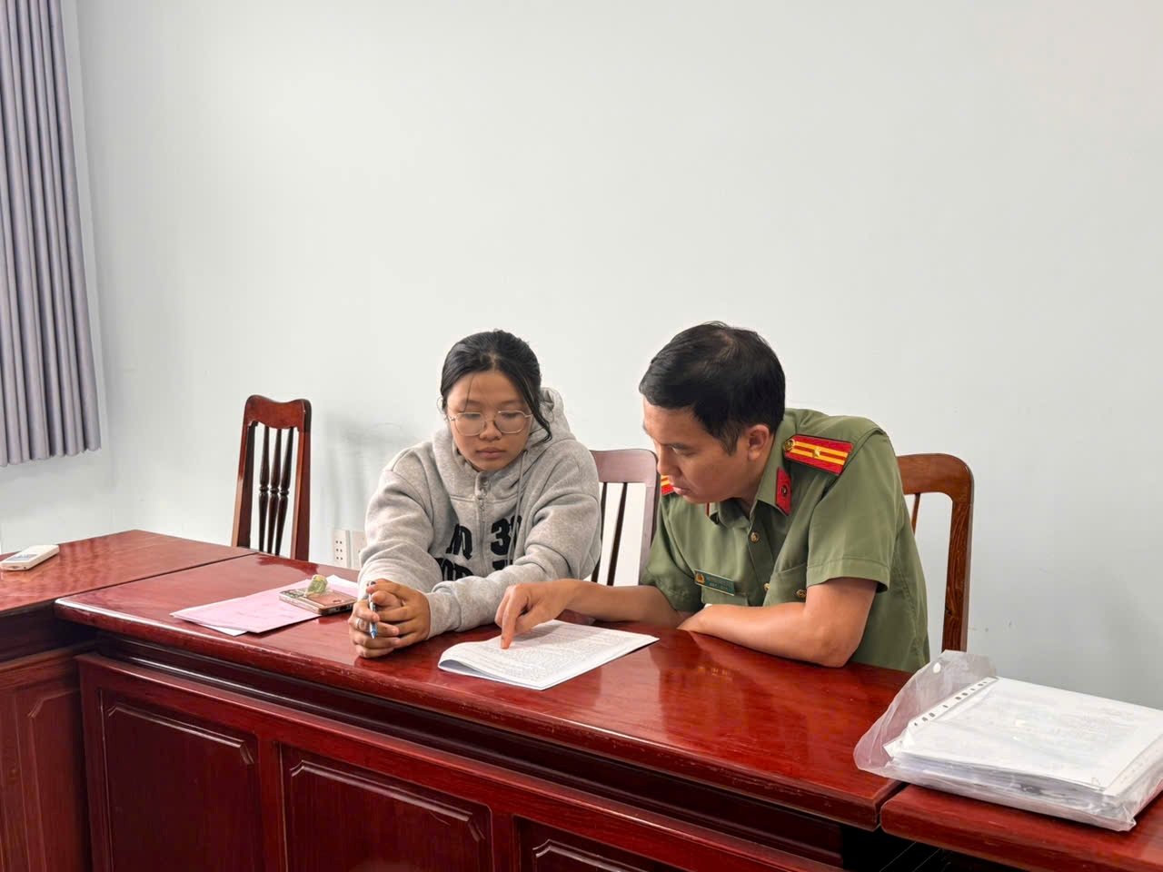 Công tác hướng dẫn tuyển sinh vào các trường Công an nhân dân năm 2026