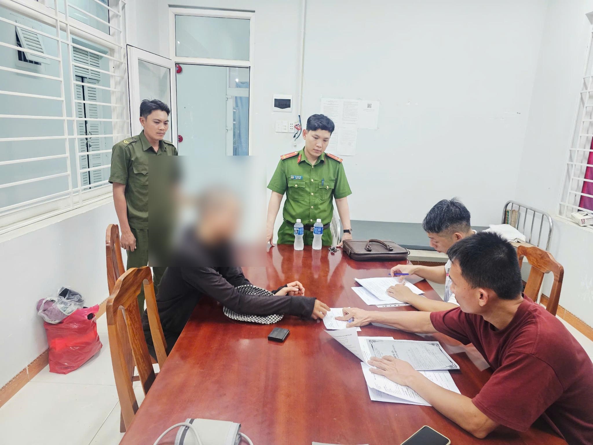 Công an phường Bảo An phát hiện, xử lý trường hợp sử dụng trái phép chất ma túy