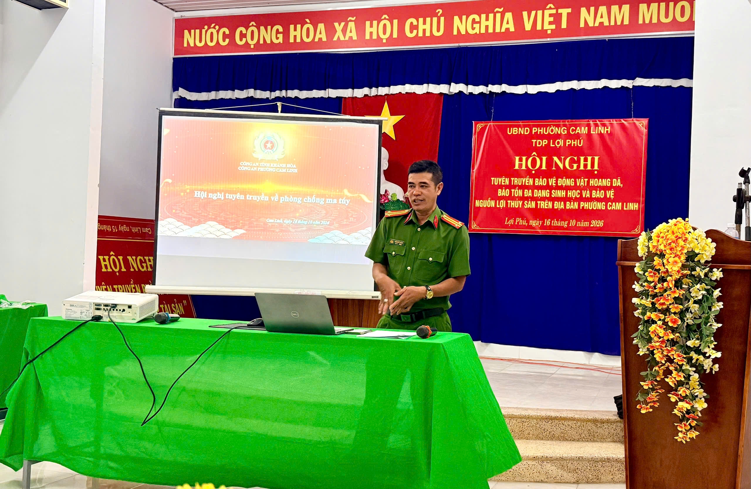 Phường Cam Linh tuyên truyền bảo vệ động vật hoang dã, bảo tồn đa dạng sinh học, bảo vệ nguồn lợi thủy sản