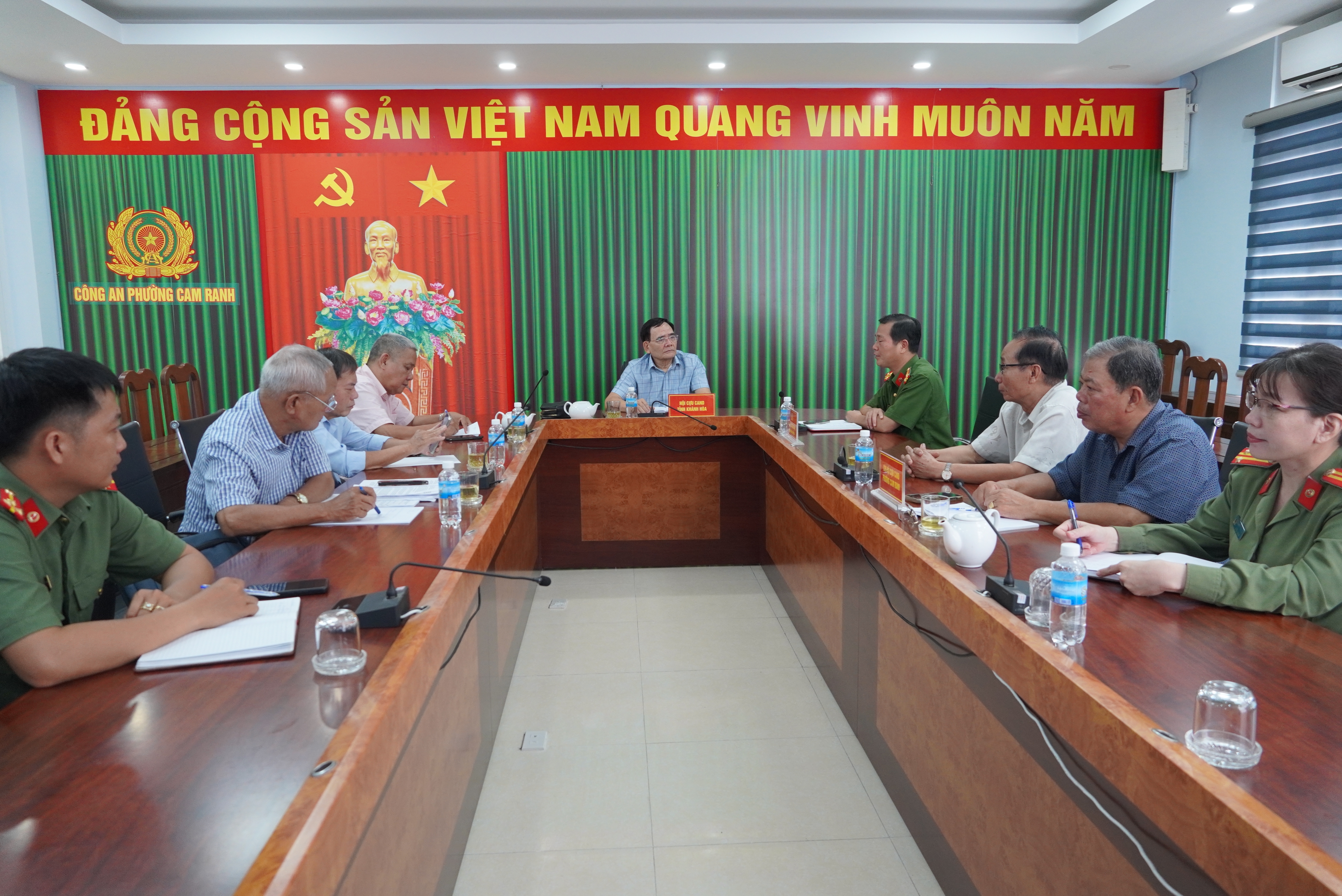 Triển khai công tác chuẩn bị Đại hội Hội Cựu Công an nhân dân phường Cam Ranh