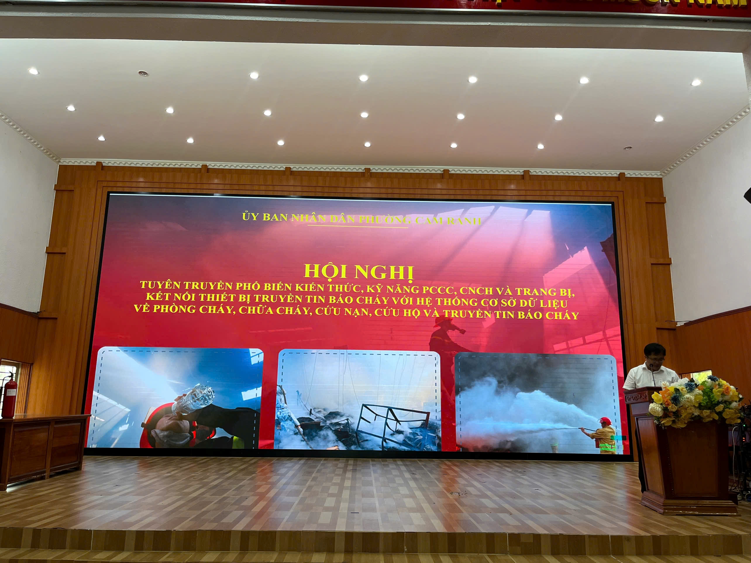 Phường Cam Ranh tổ chức hội nghị tuyên truyền, phổ biến kiến thức kỹ năng phòng cháy, chữa cháy, cứu nạn cứu hộ