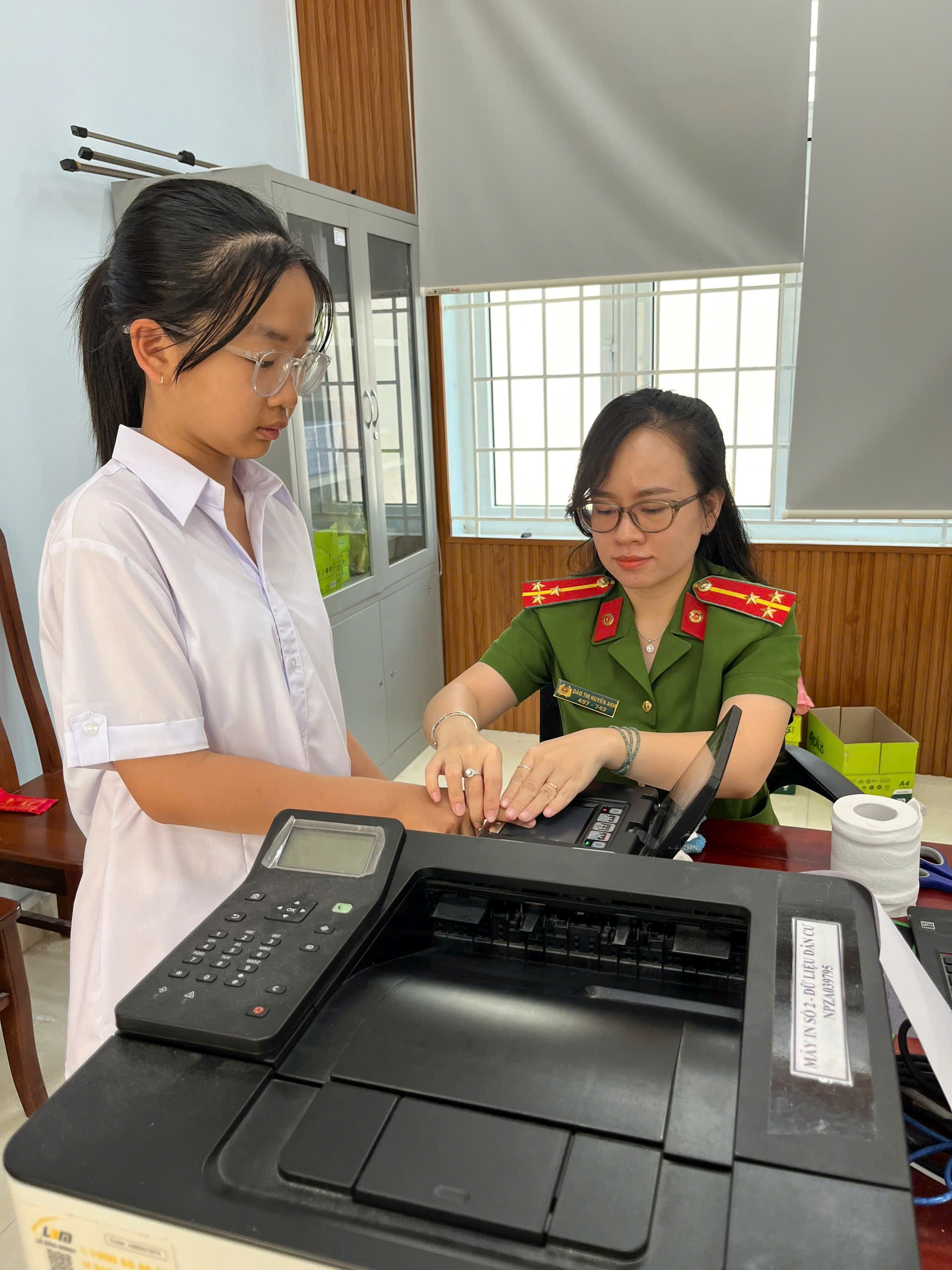 Triển khai cao điểm cấp căn cước và định danh mức 2 cho trẻ từ 6 đến 14 tuổi