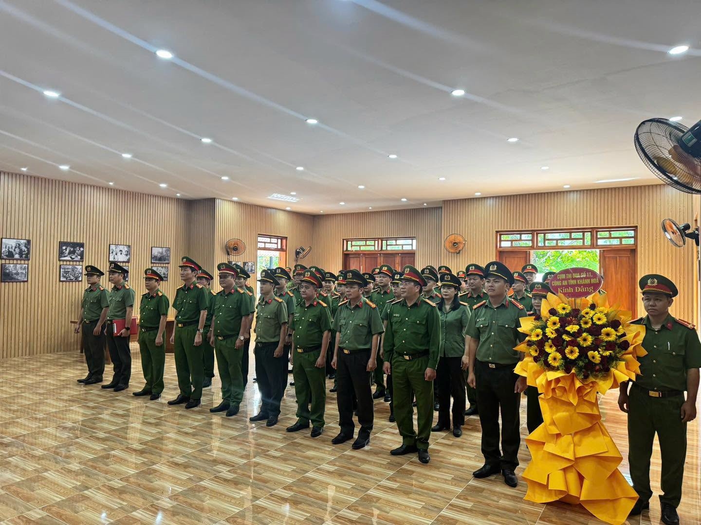 Cụm thi đua số 11, Công an tỉnh Khánh Hòa tổ chức các hoạt động kỷ niệm 81 năm Ngày truyền thống lực lượng Công an nhân dân