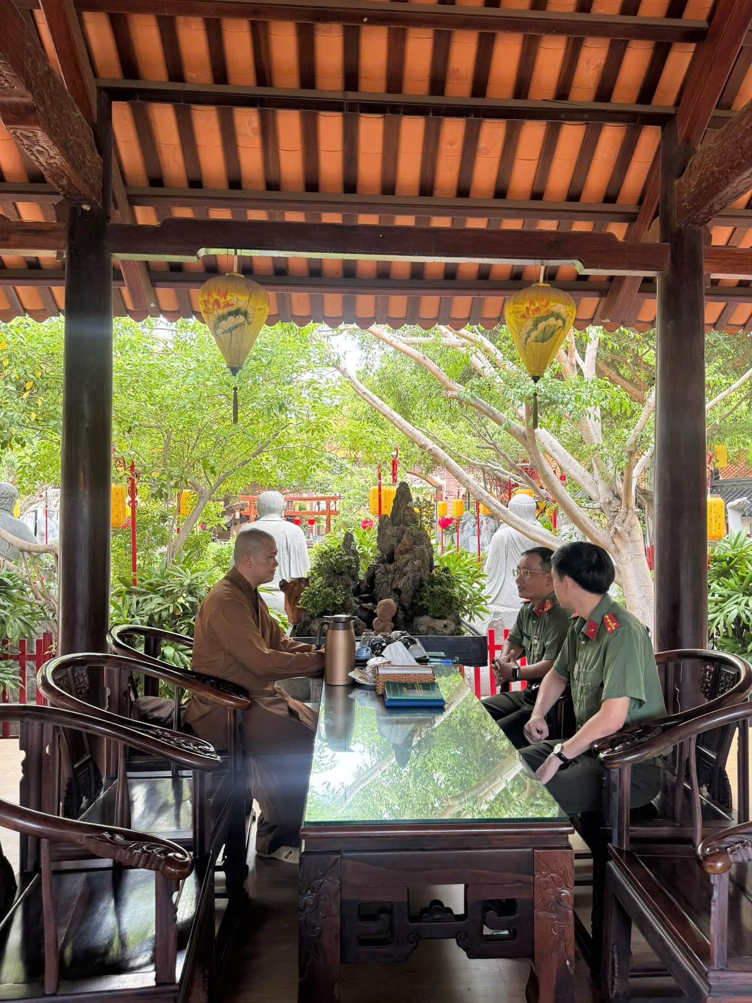 Công an phường Đông Hải, tỉnh Khánh Hòa tăng cường tuyên truyền pháp luật, bảo đảm ANTT tại các cơ sở tôn giáo