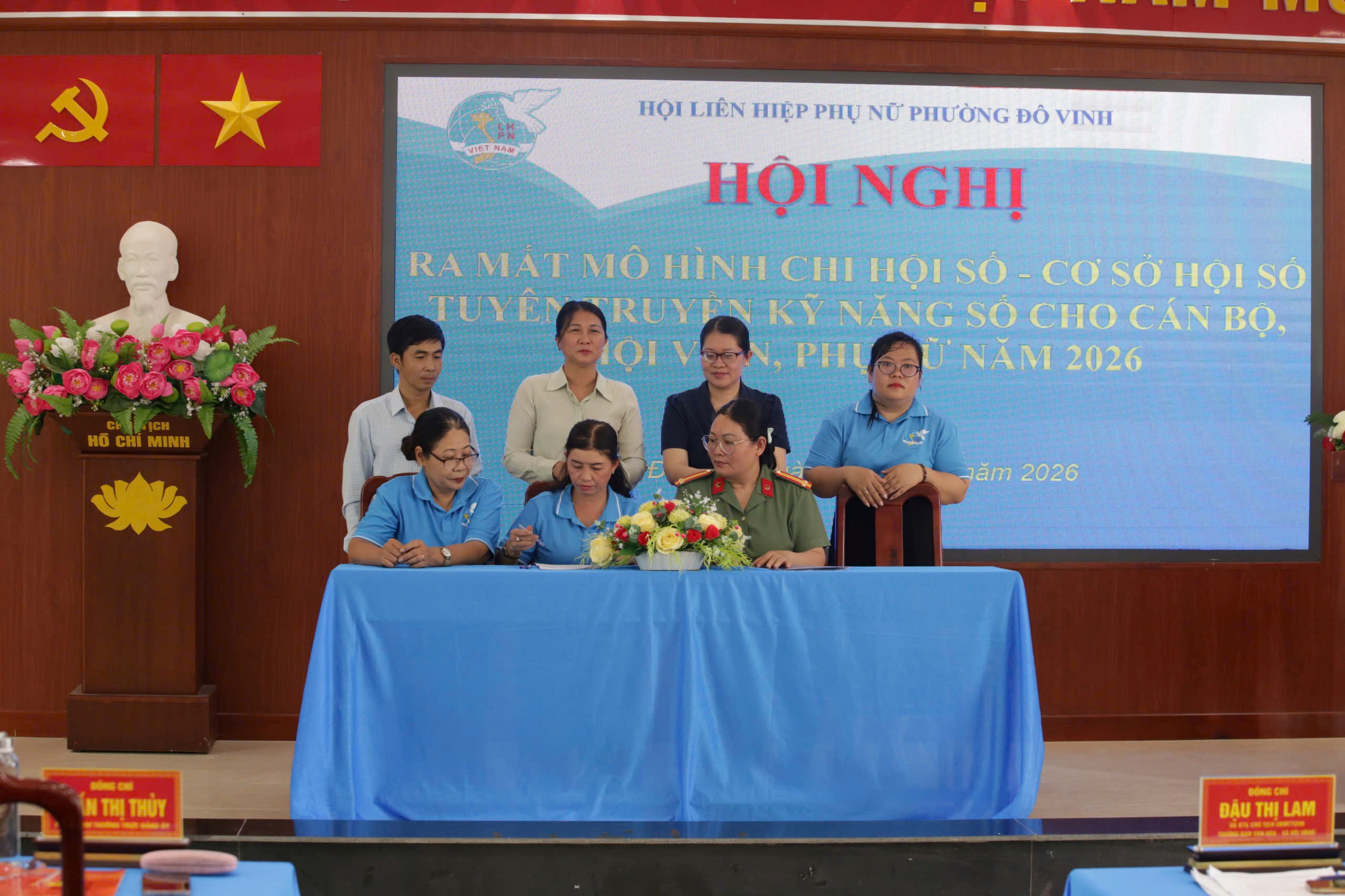 Công an phường Đô Vinh triển khai hiệu quả phong trào thi đua 