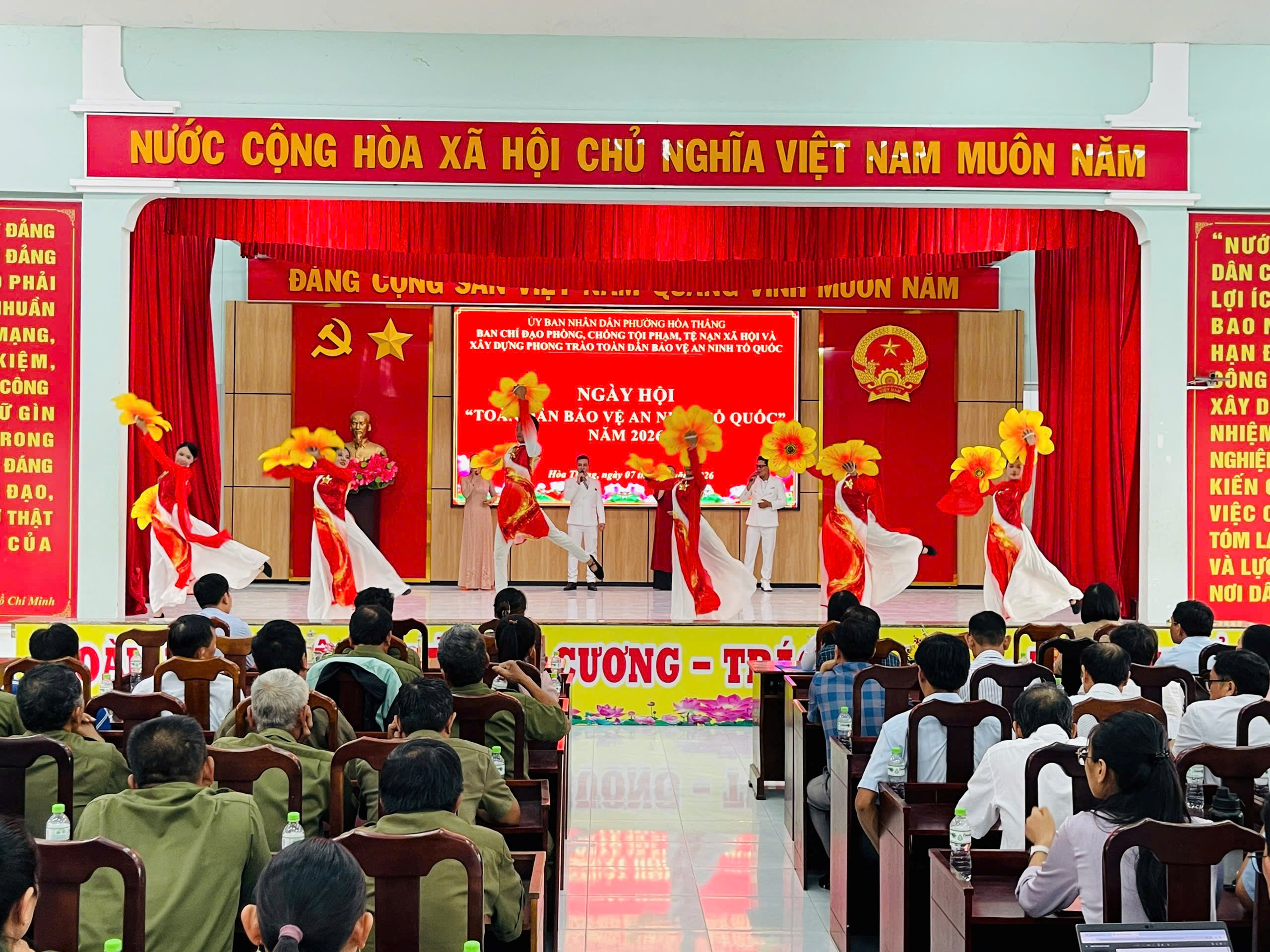 Phường Hòa Thắng tổ chức Ngày hội toàn dân bảo vệ an ninh Tổ quốc năm 2026