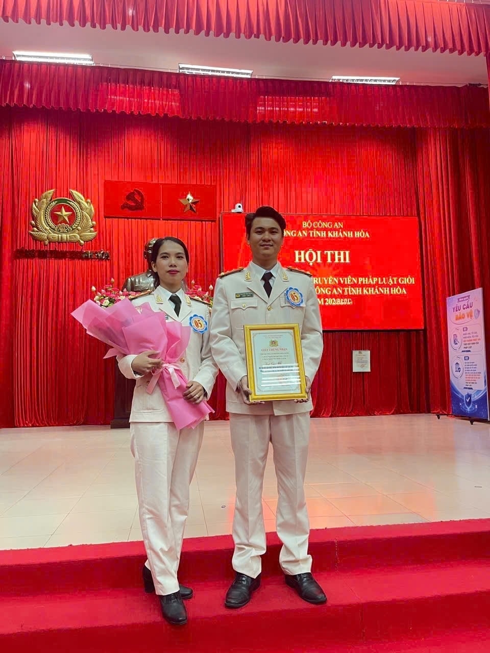 Công an phường Hòa Thắng tham gia Hội thi báo cáo viên, tuyên truyền viên pháp luật giỏi trong lực lượng Công an tỉnh Khánh Hòa năm 2026
