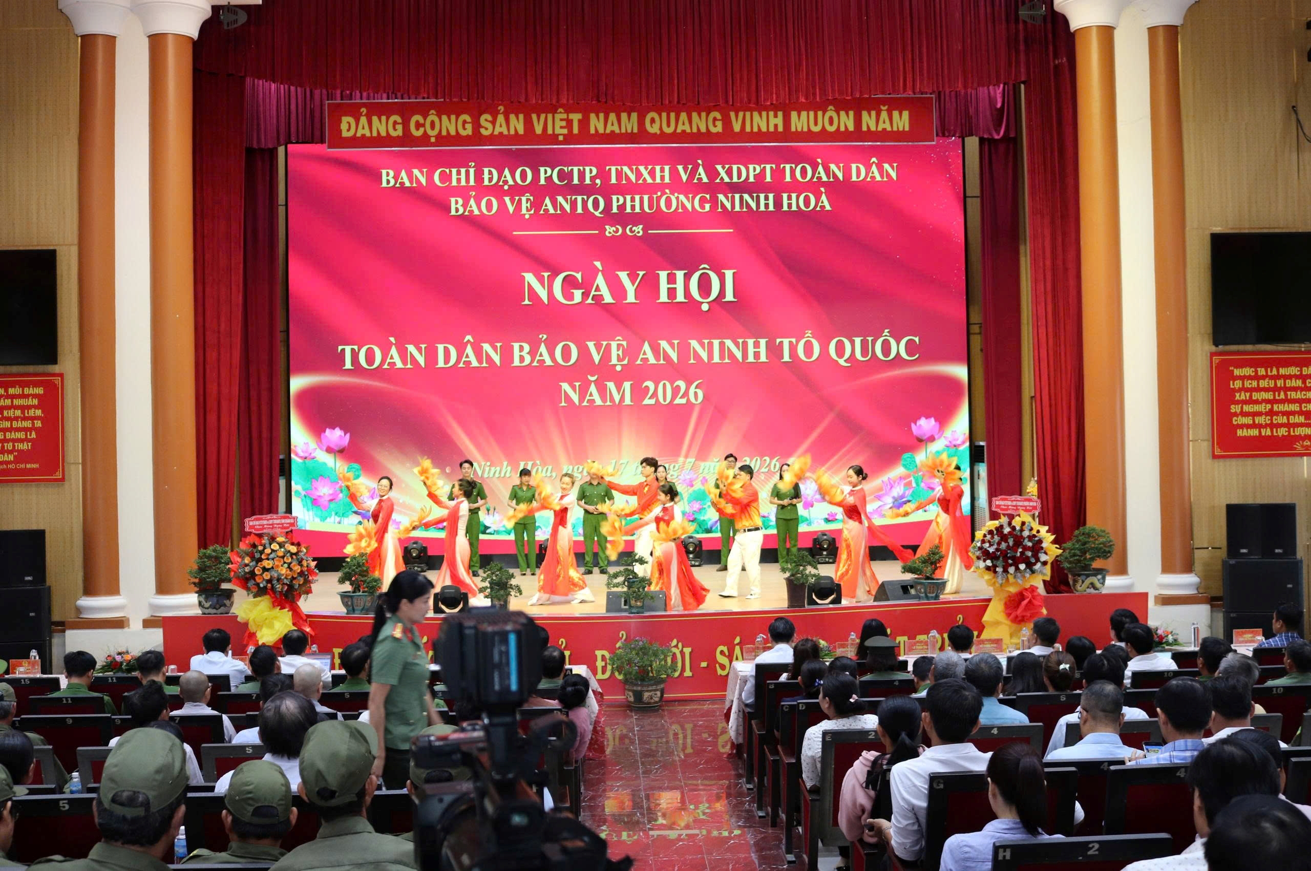 Phường Ninh Hòa tổ chức Ngày hội toàn dân bảo vệ an ninh Tổ quốc