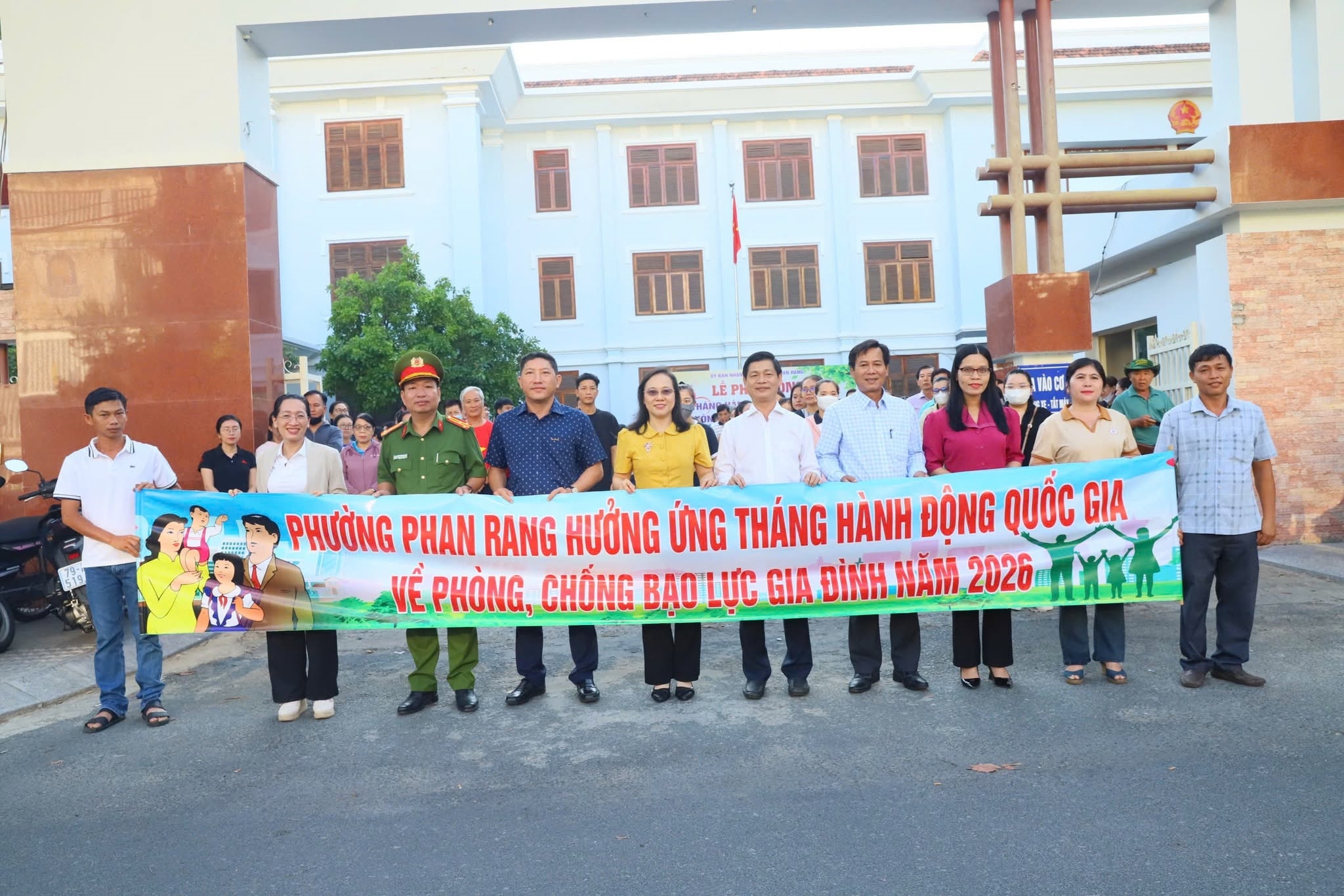 Hưởng ứng tháng hành động quốc gia phòng, chống bạo lực gia đình năm 2026