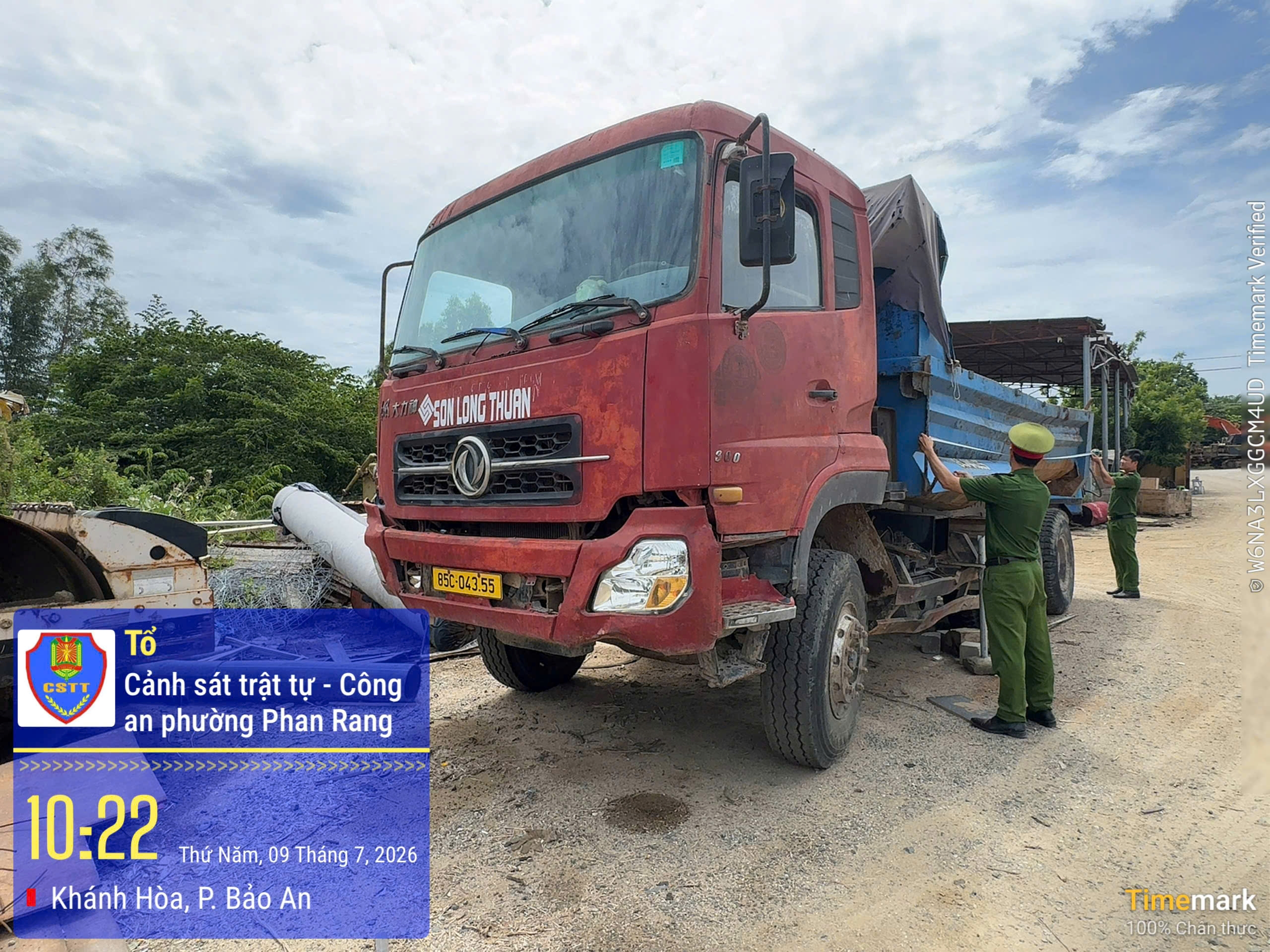 Công an phường Phan Rang triển khai tổng rà soát phương tiện