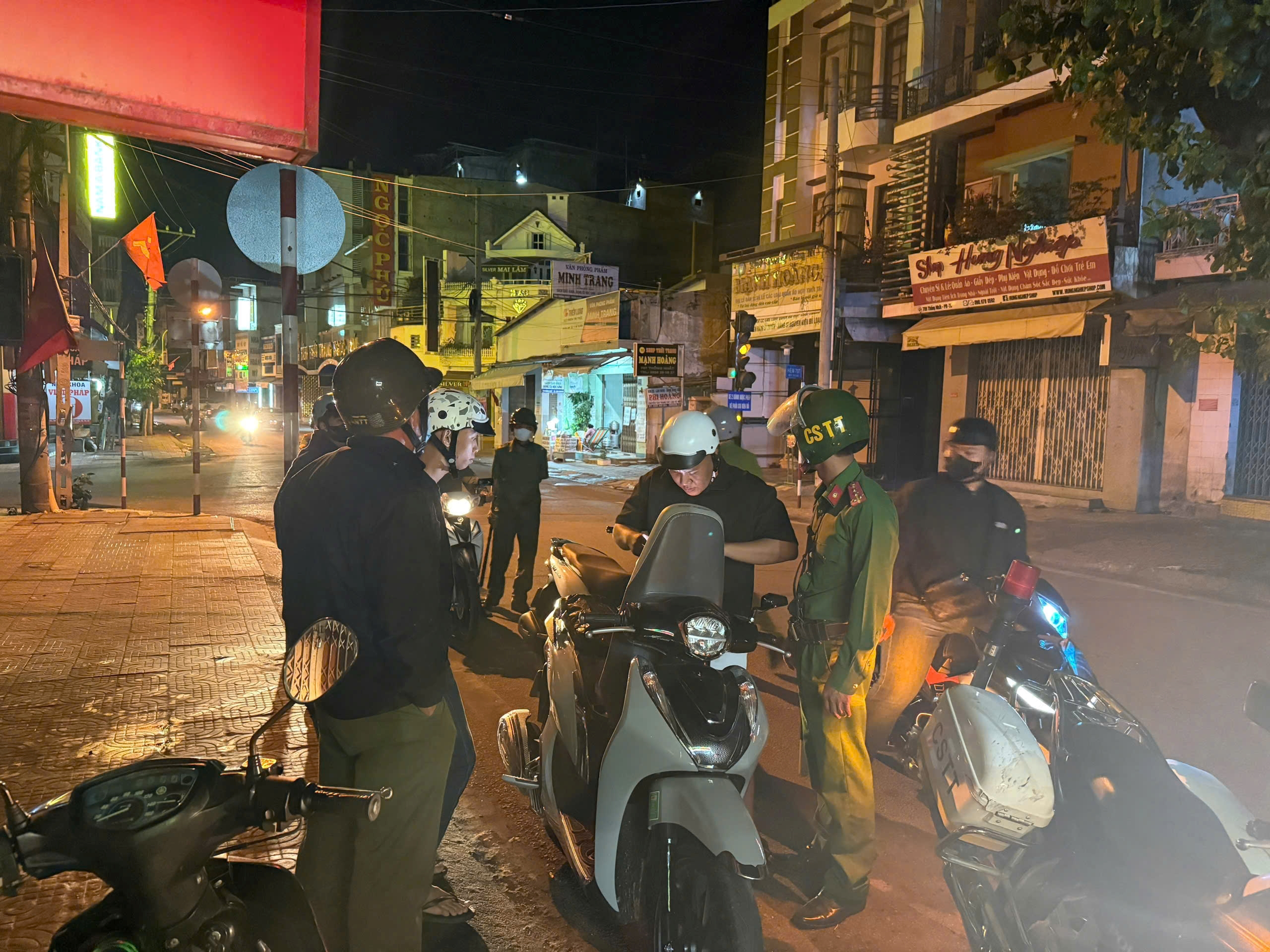 Tăng cường tuần tra đêm thực hiện 