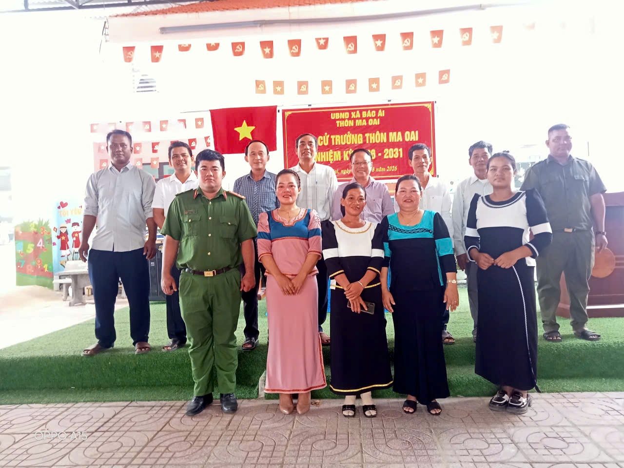Công an xã Bác Ái bảo đảm an ninh, trật tự góp phần vào thành công cuộc bầu cử trưởng thôn nhiệm kỳ 2026 - 2031 trên địa bàn xã
