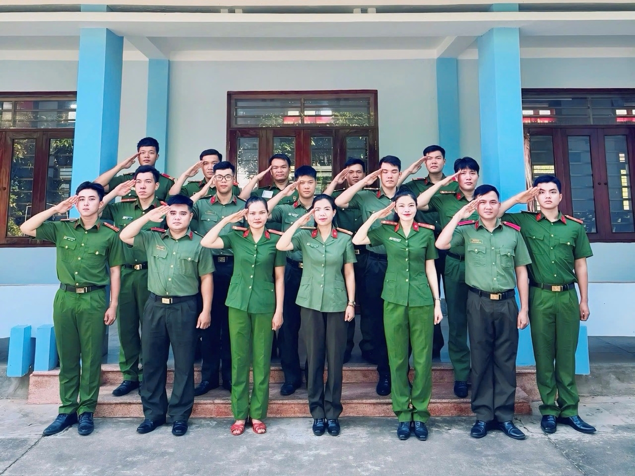 Cụm thi đua số 9 sôi nổi không khí tập luyện hướng tới Hội diễn Nghệ thuật quần chúng Công an Khánh Hòa lần thứ I, năm 2026