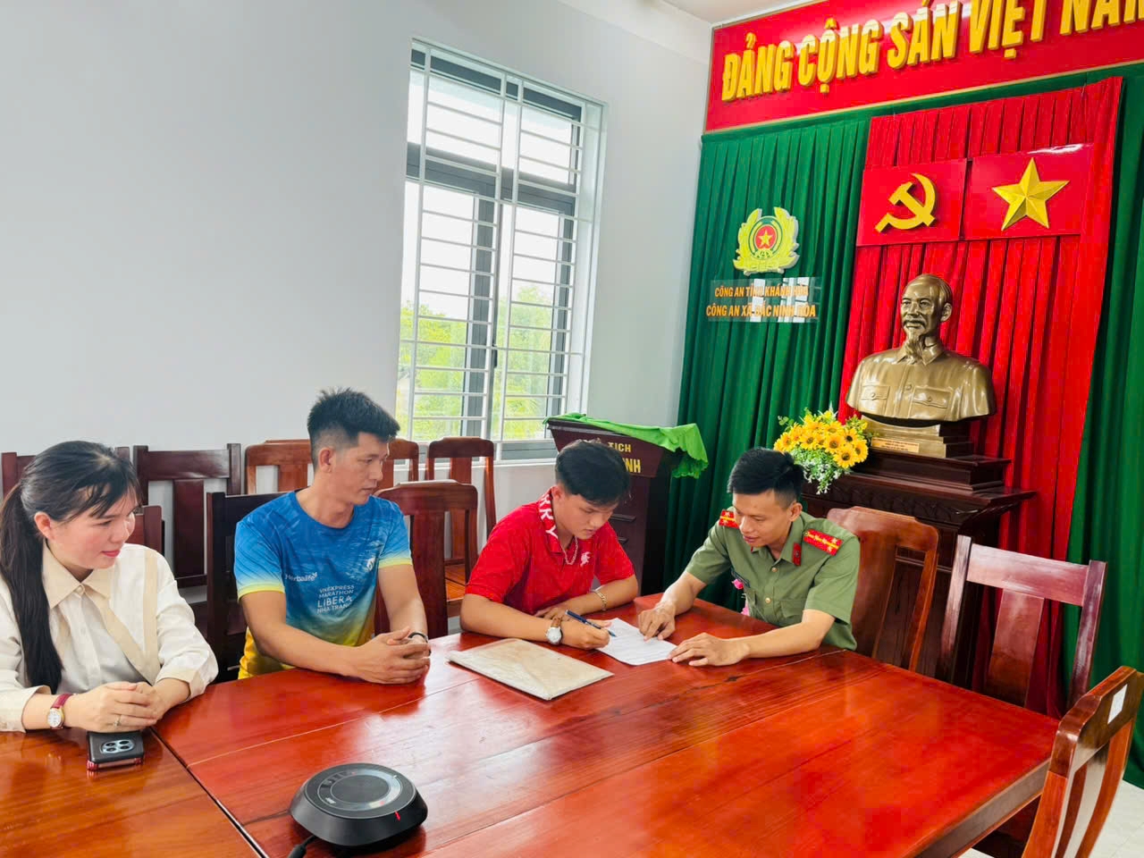 Tuổi trẻ Bắc Ninh Hòa - Xung kích, tự nguyện tham gia nghĩa vụ Công an nhân dân