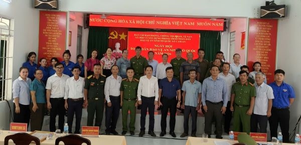 Xã Cam An tổ chức thành công Ngày hội toàn dân bảo vệ an ninh Tổ quốc năm 2026