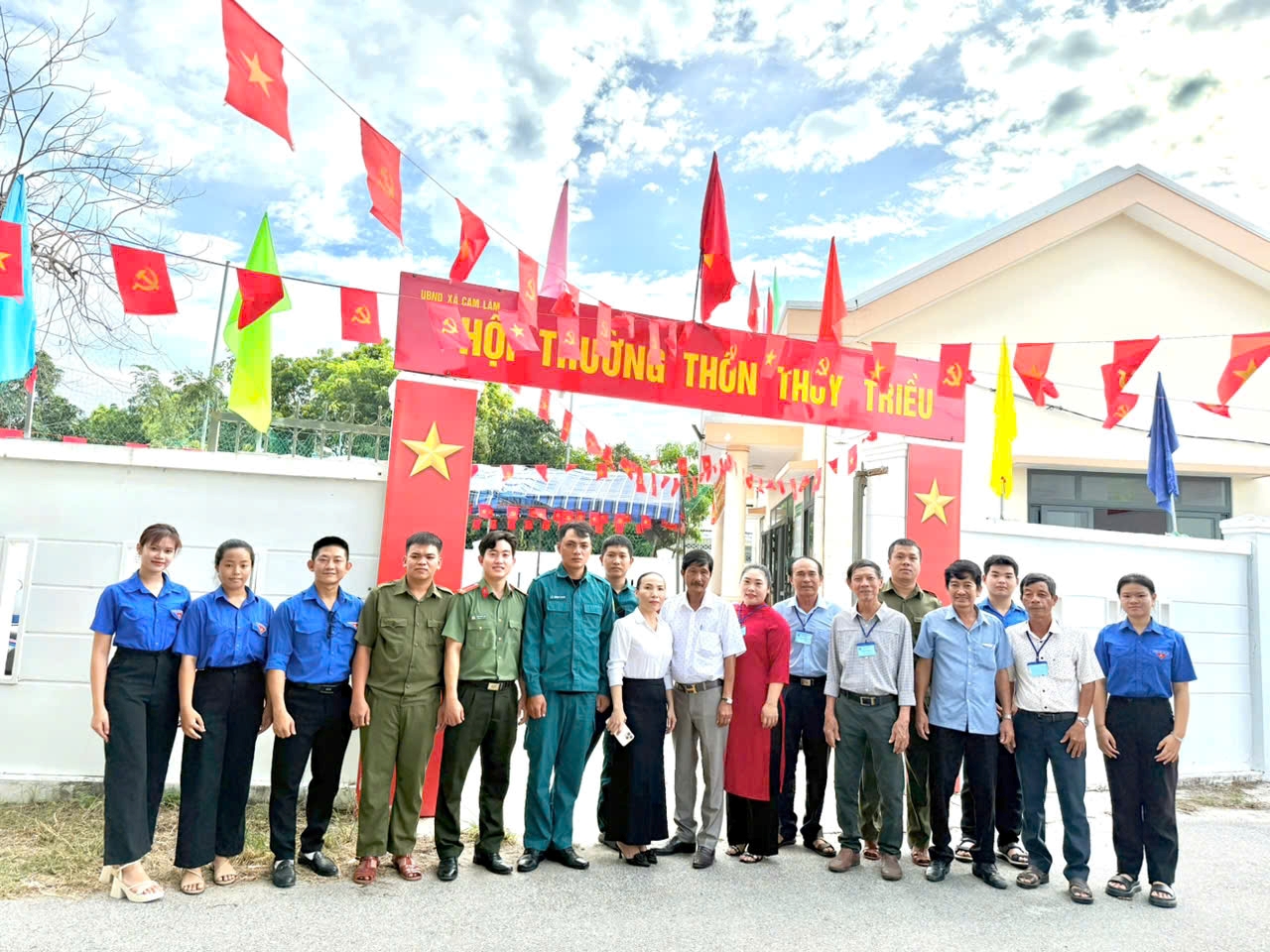 Cử tri Cam Lâm phát huy quyền làm chủ trong bầu Trưởng thôn nhiệm kỳ 2026 - 2031