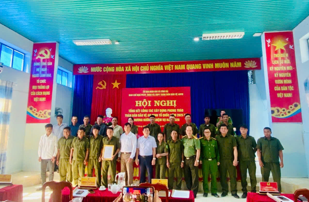 Lực lượng tham gia bảo vệ an ninh, trật tự ở cơ sở - Cánh tay nối dài của lực lượng Công an xã