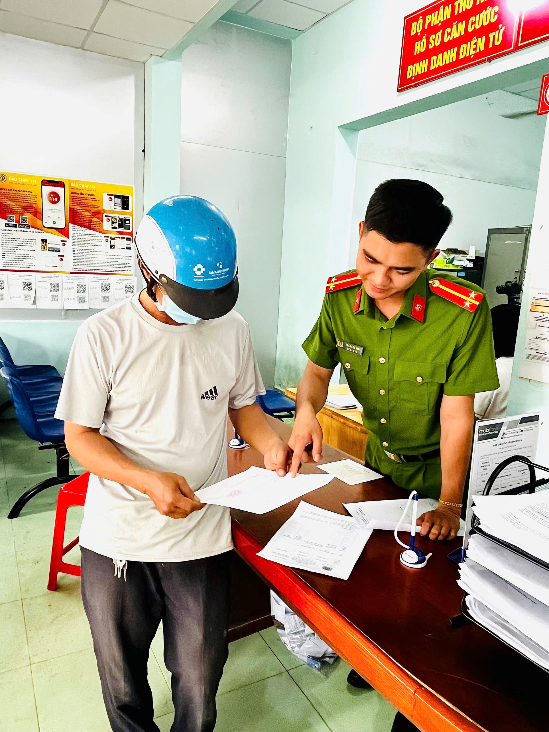 Công an xã Diên Khánh: Đẩy mạnh áp dụng Hệ thống quản lý chất lượng TCVN ISO 9001:2015, nâng cao hiệu quả phục vụ Nhân dân