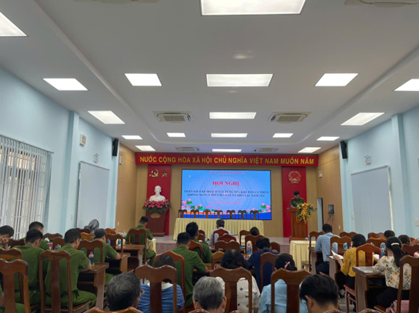 Xã Diên Lạc quyết tâm xây dựng 50% khu dân cư, thôn không ma túy trong năm 2026