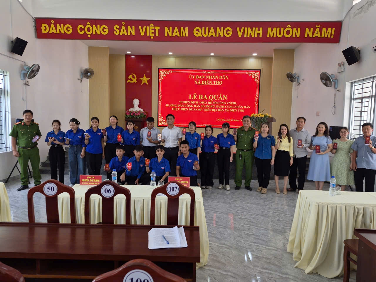 Diên Thọ ra quân “mùa hè số cùng VNeID”: Từ kích hoạt tài khoản đến sử dụng tiện ích số