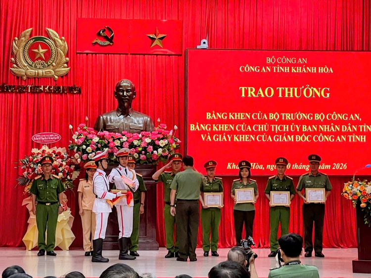 Công an xã Diên Thọ được ghi nhận trong phong trào thi đua “Ba nhất”
