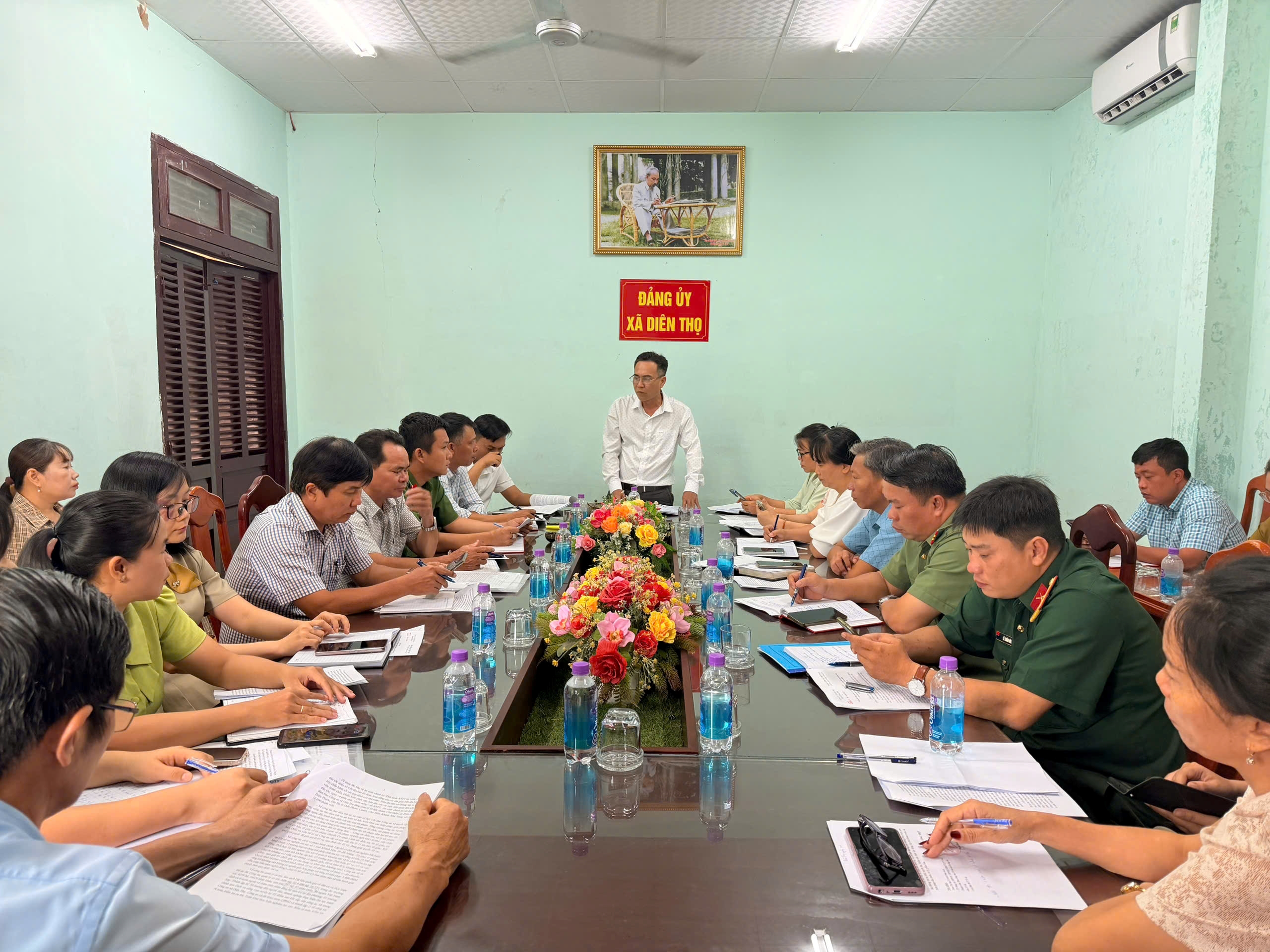 Công an xã Diên Thọ phát huy vai trò nòng cốt bảo vệ nền tảng tư tưởng của đảng trên không gian mạng