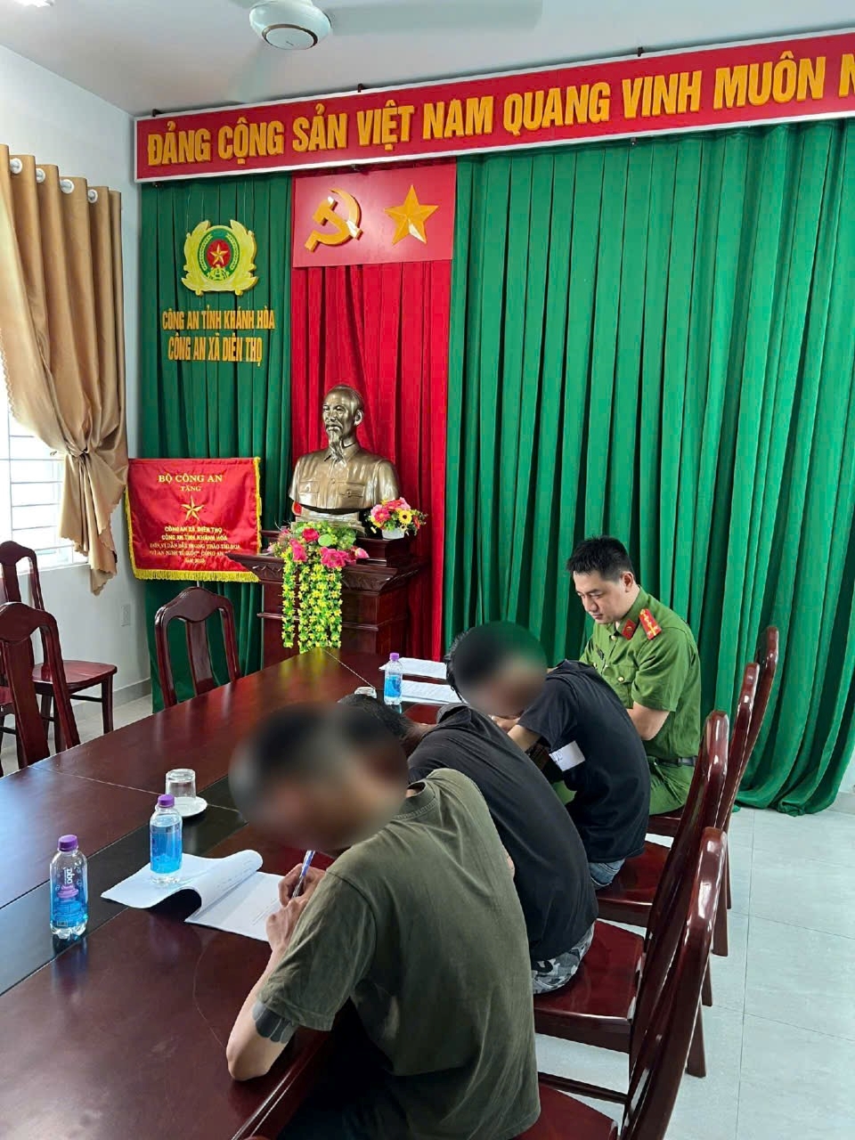 Công an xã Diên Thọ tăng cường quản lý, giáo dục thanh thiếu niên có nguy cơ vi phạm pháp luật