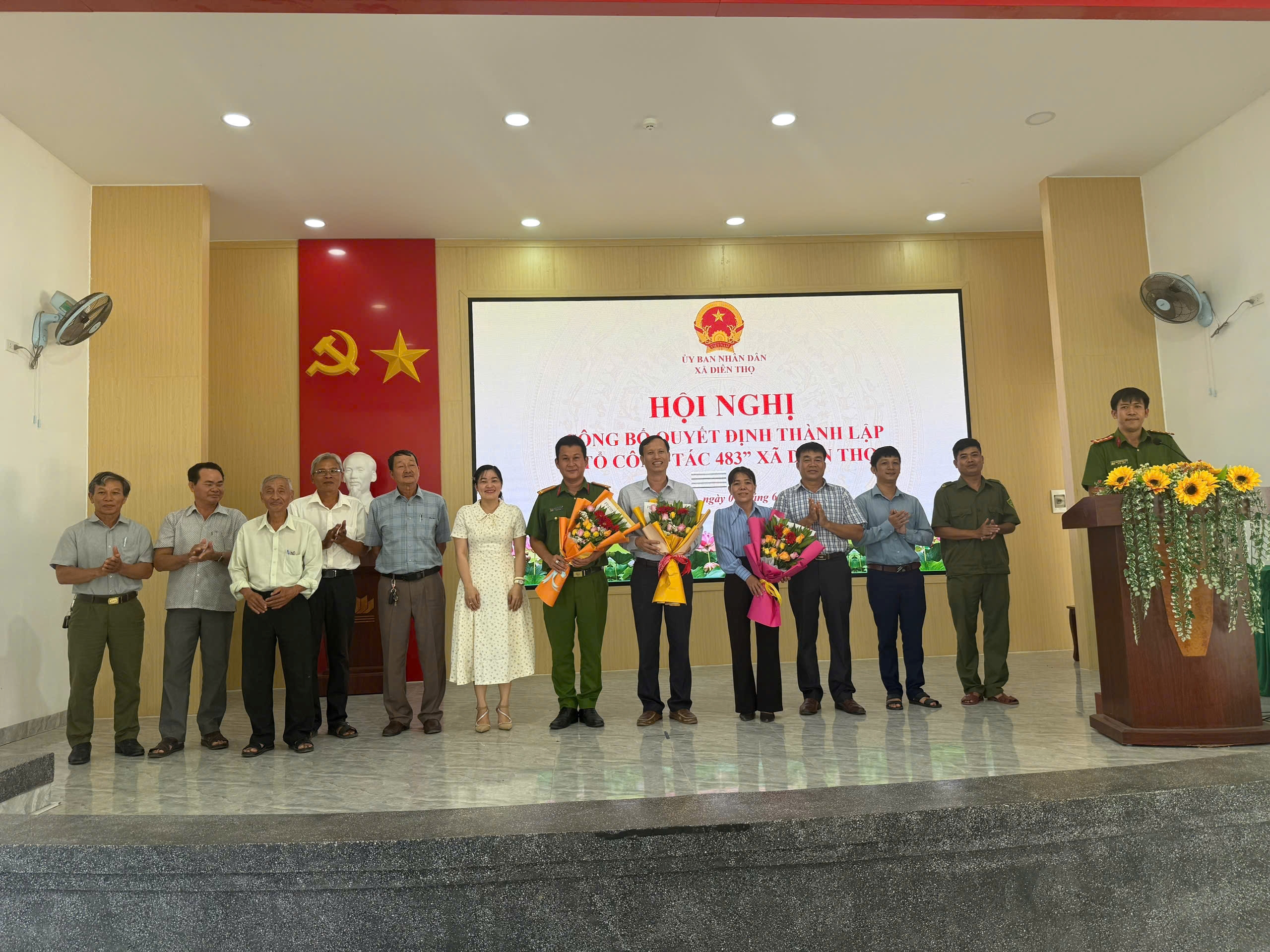 Xã Diên Thọ ra mắt 