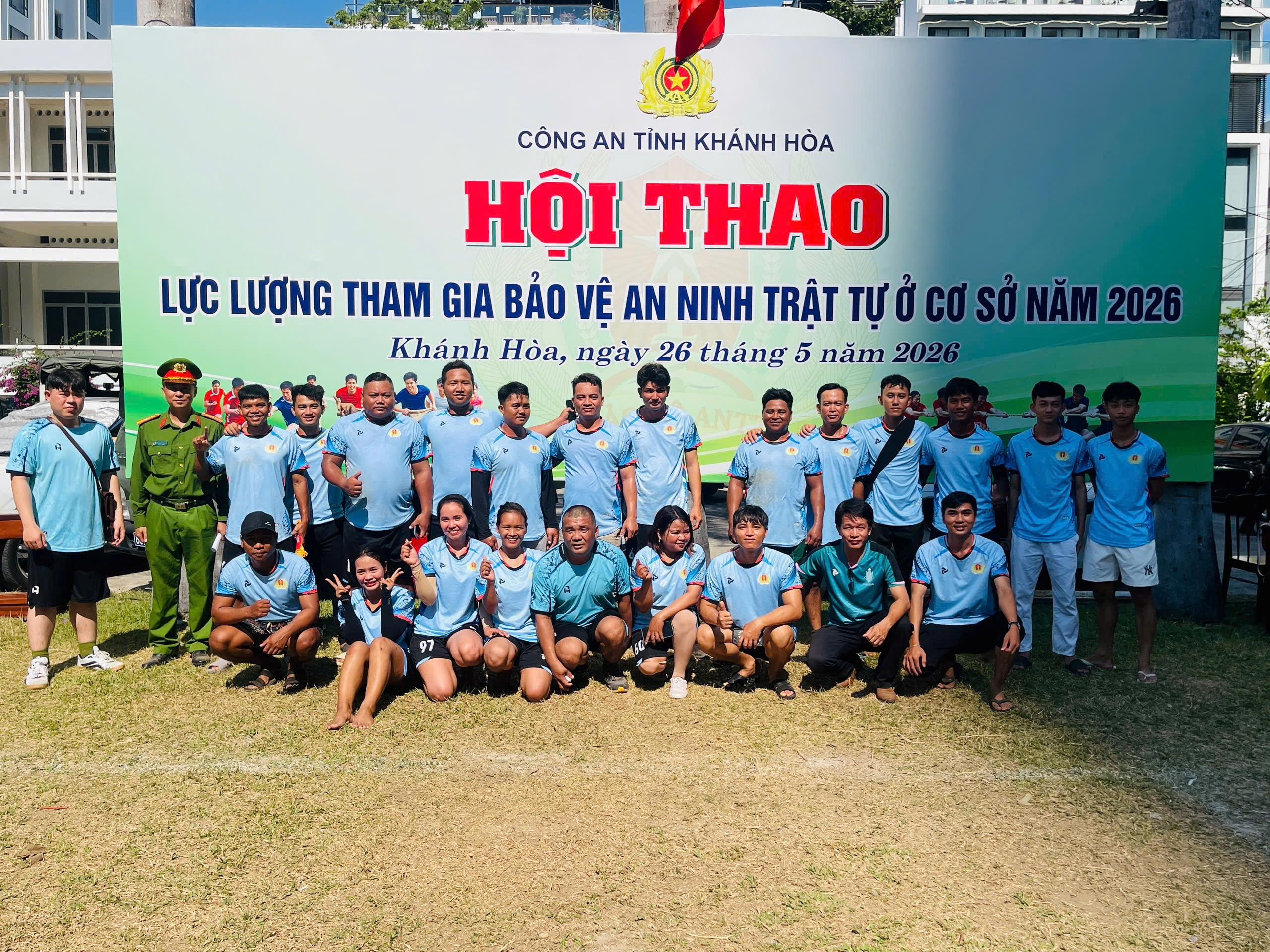 Cụm thi số 6 tham gia tích cực, xuất sắc giành giải ba toàn đoàn tại hội thao lực lượng tham gia bảo vệ an ninh trật tự ở cơ sở năm 2026