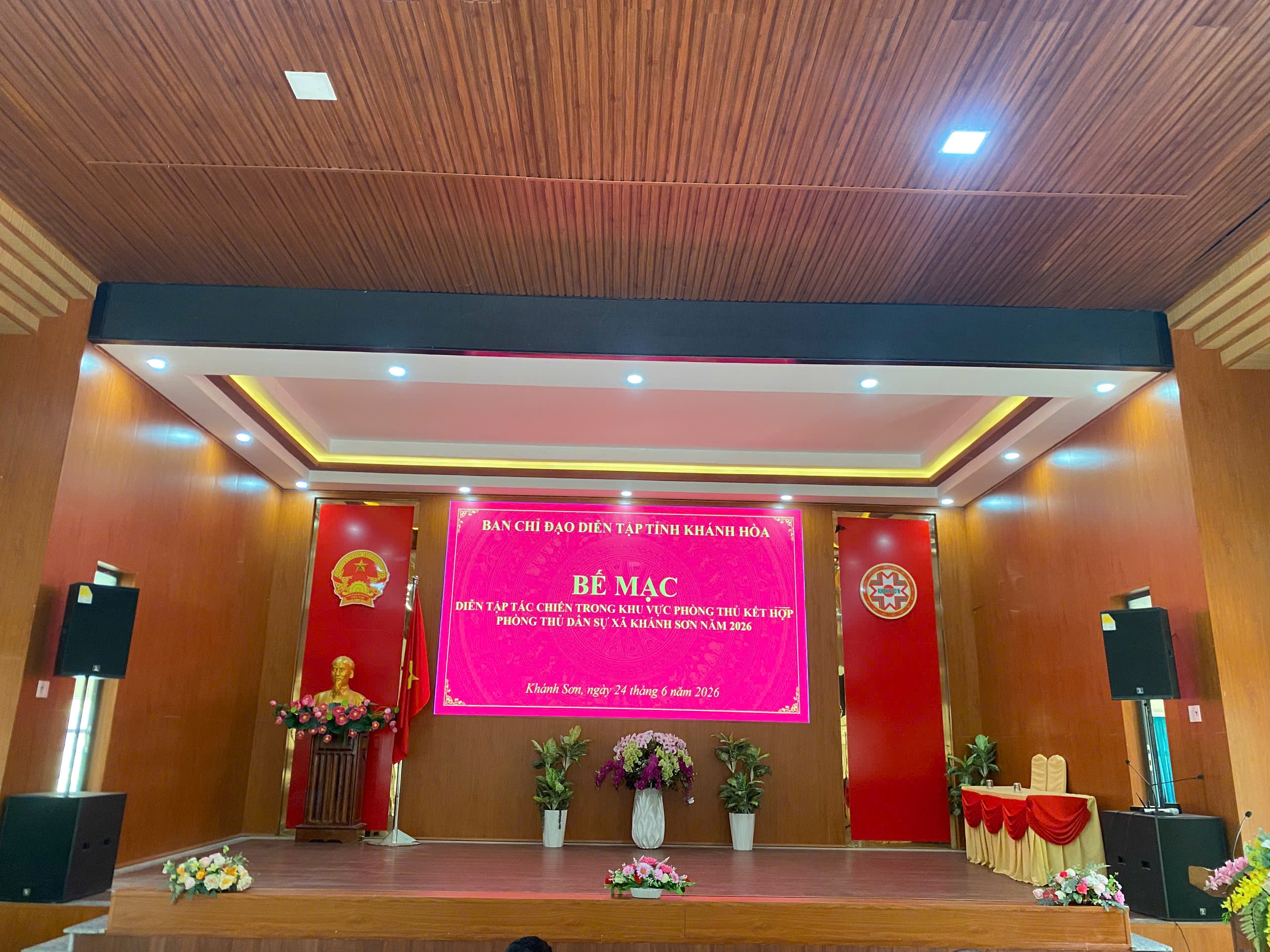 Bế mạc diễn tập tác chiến trong khu vực phòng thủ kết hợp phòng thủ dân sự xã Khánh Sơn năm 2026