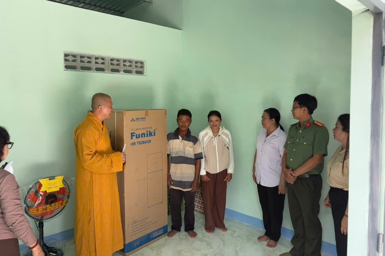 Công an xã Mỹ Sơn lan tỏa phong trào “Ba nhất” bằng những mái ấm nghĩa tình