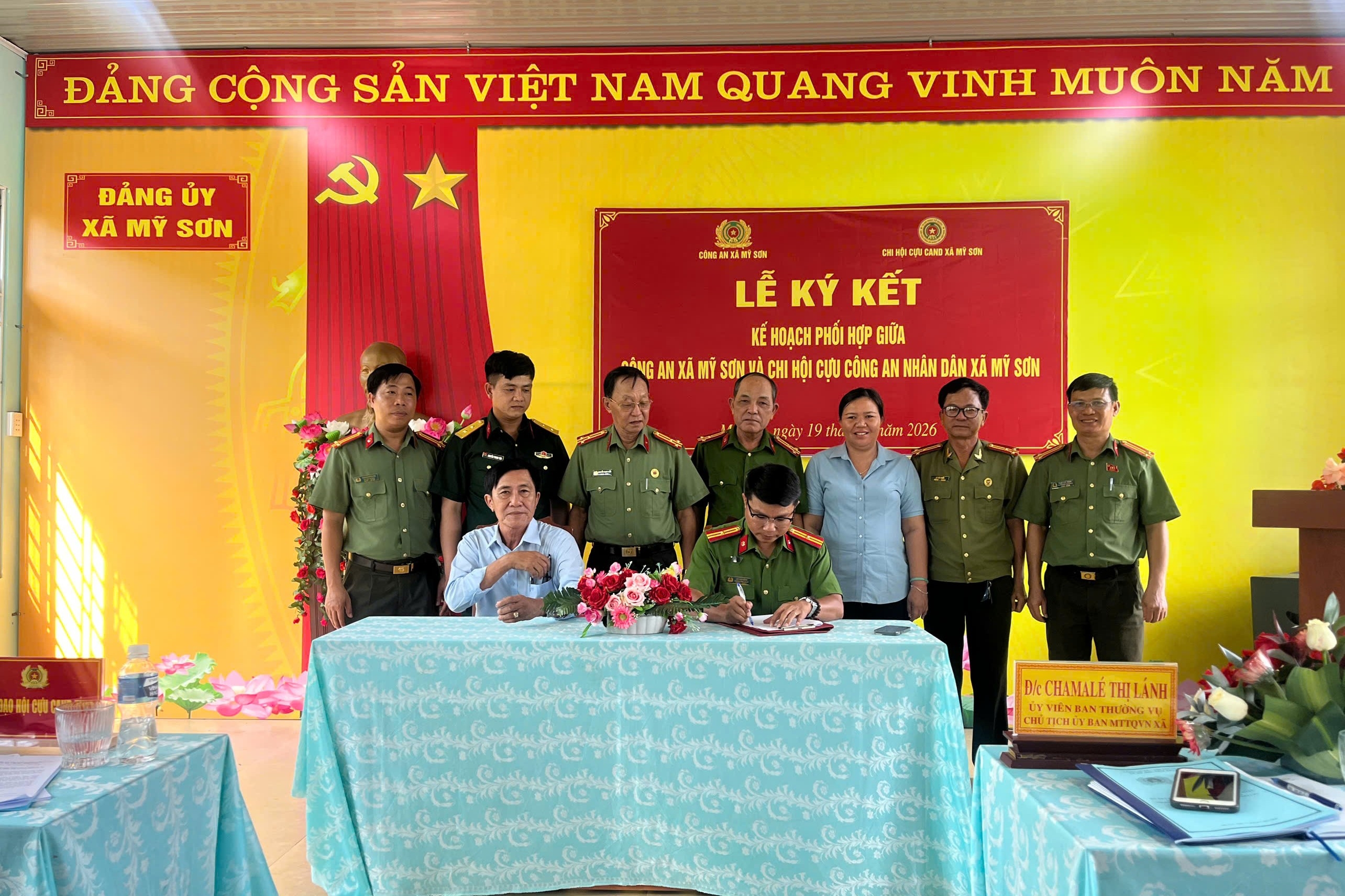 Phát huy vai trò Cựu Công an nhân dân trong giữ gìn an ninh, trật tự ở cơ sở