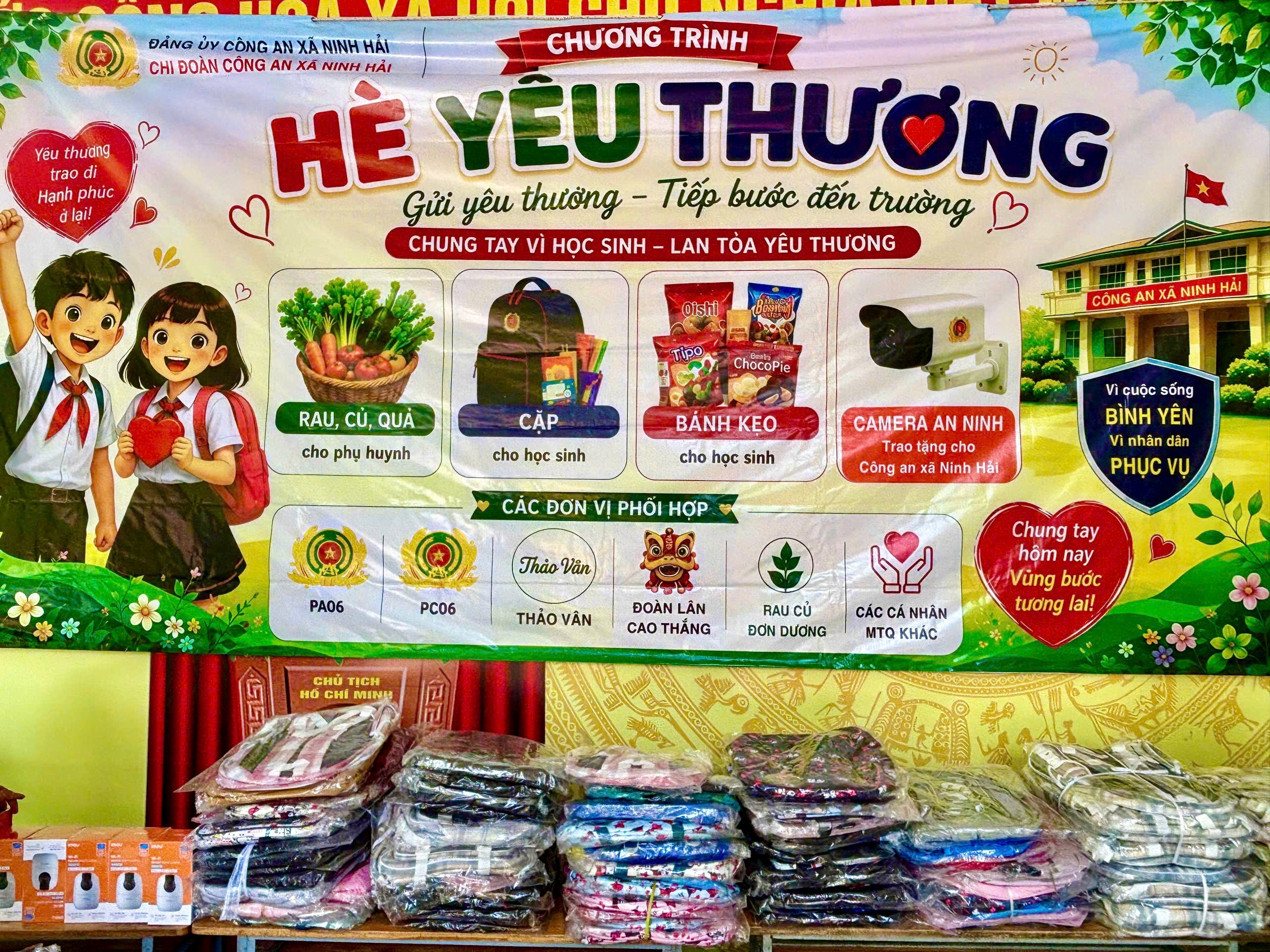 Chi đoàn Công an xã Ninh Hải tổ chức Chương trình 