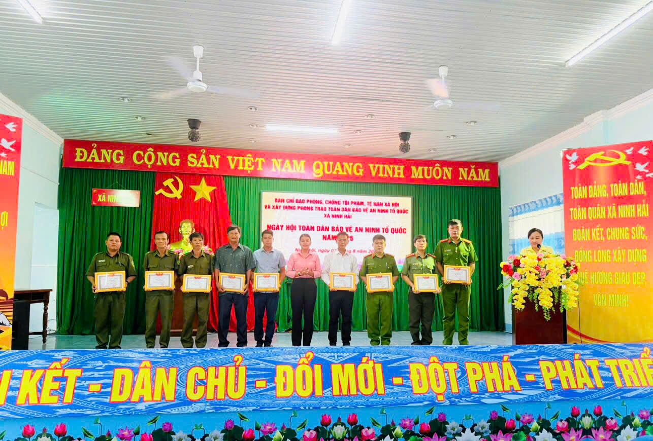 Xã Ninh Hải tổ chức 