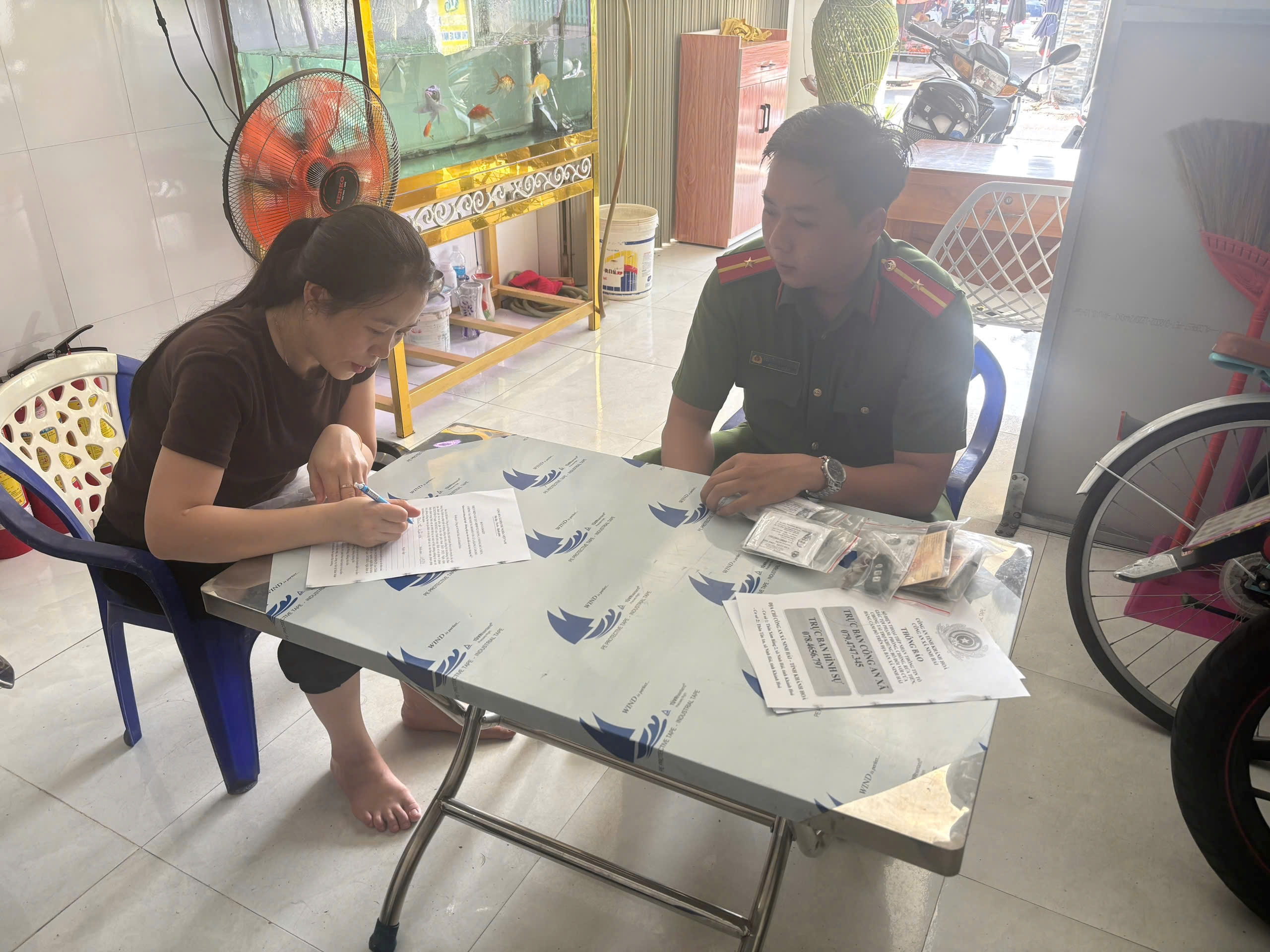 Xã Ninh Hải chủ động phòng ngừa tội phạm rửa tiền, khủng bố và tài trợ vũ khí hủy diệt hàng loạt