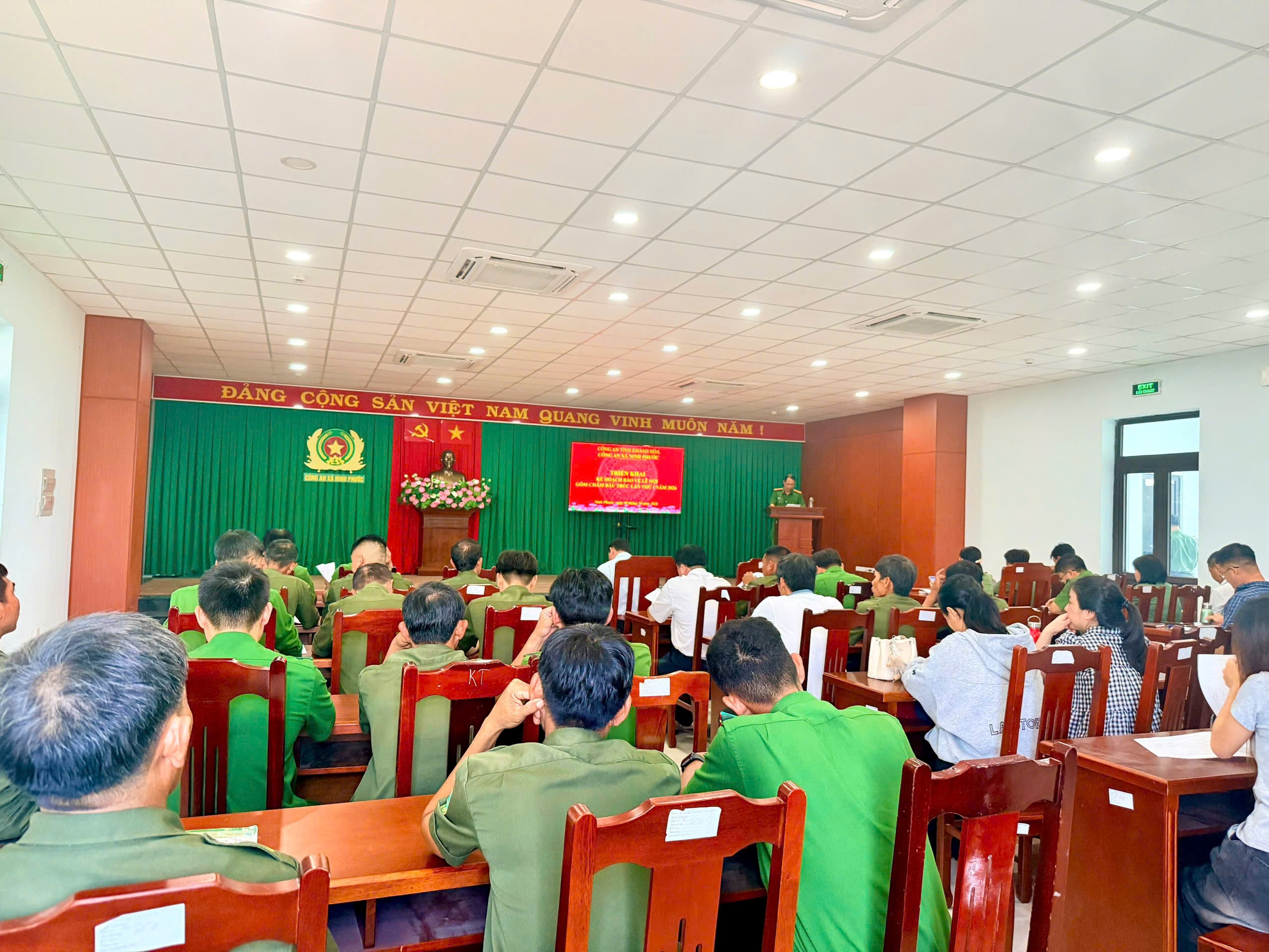 Công an xã Ninh Phước chủ động bảo đảm an ninh, trật tự Lễ hội Gốm Chăm Bàu Trúc lần thứ I năm 2026