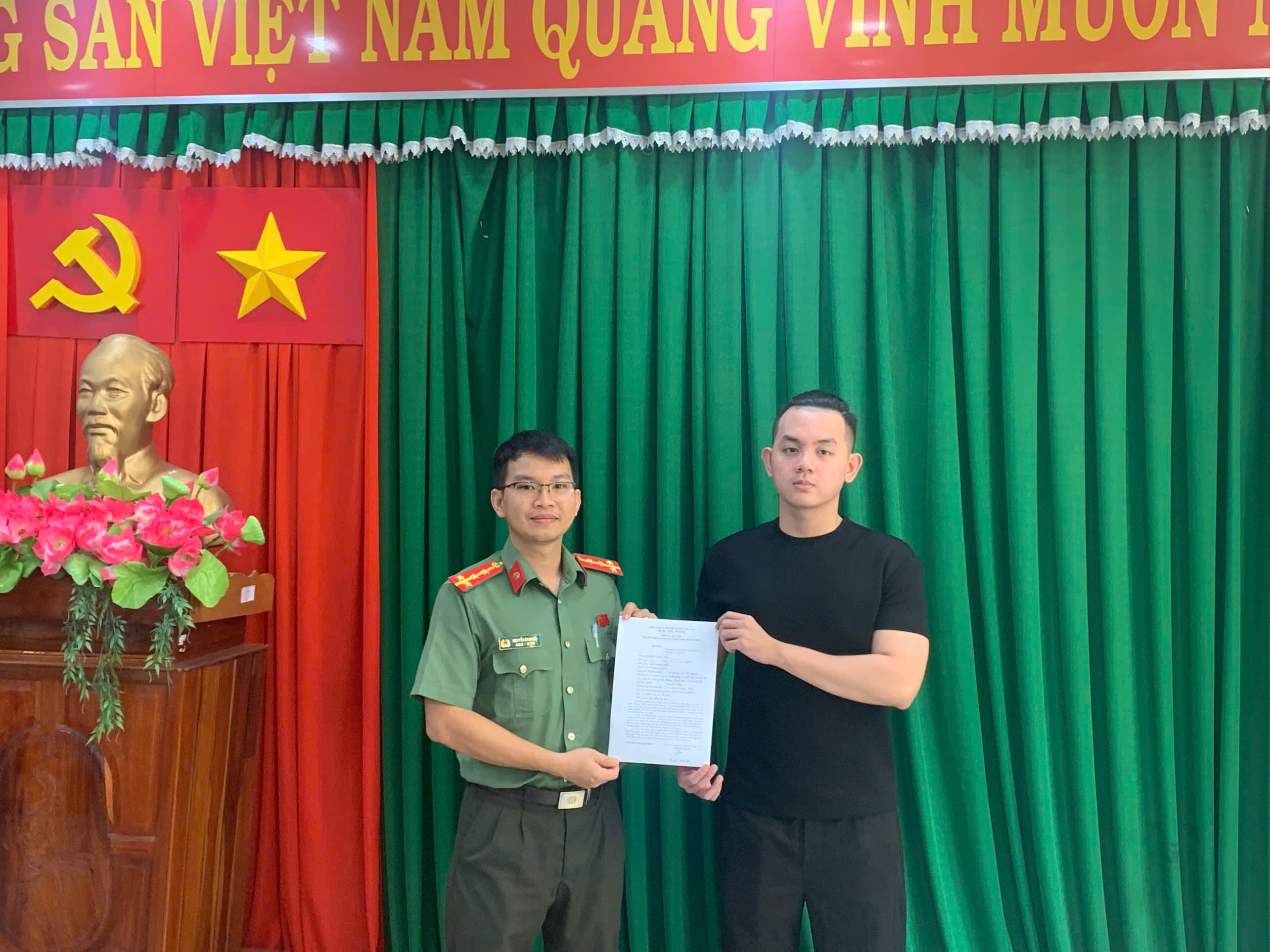 Công an xã Ninh Sơn chủ động thực hiện công tác tuyên truyền tạo nguồn tuyển công dân thực hiện nghĩa vụ tham gia Công an nhân dân năm 2027
