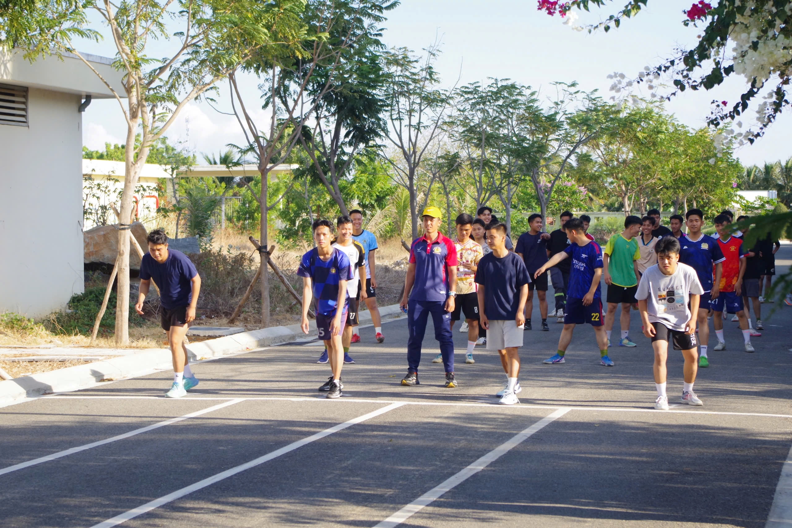 Công an xã Ninh Sơn phối hợp tổ chức kiểm tra thể lực đối với thí sinh dự tuyển các trường Công an nhân dân năm 2026