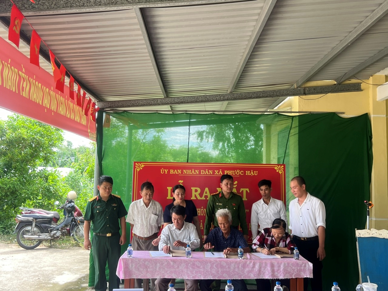 Ủy ban nhân dân xã Phước Hậu tiếp tục nhân rộng mô hình 