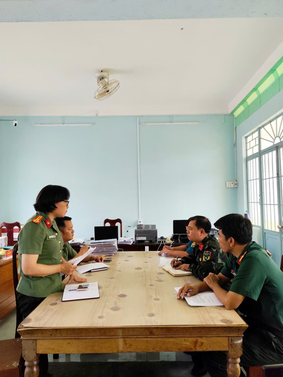 Công an xã Phước Hậu chủ động rà soát, chuẩn bị tốt nguồn công dân thực hiện nghĩa vụ Công an nhân dân năm 2027