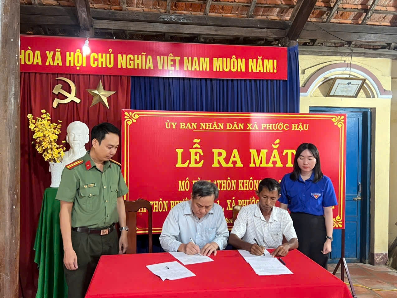 Xã Phước Hậu: Ra mắt mô hình 