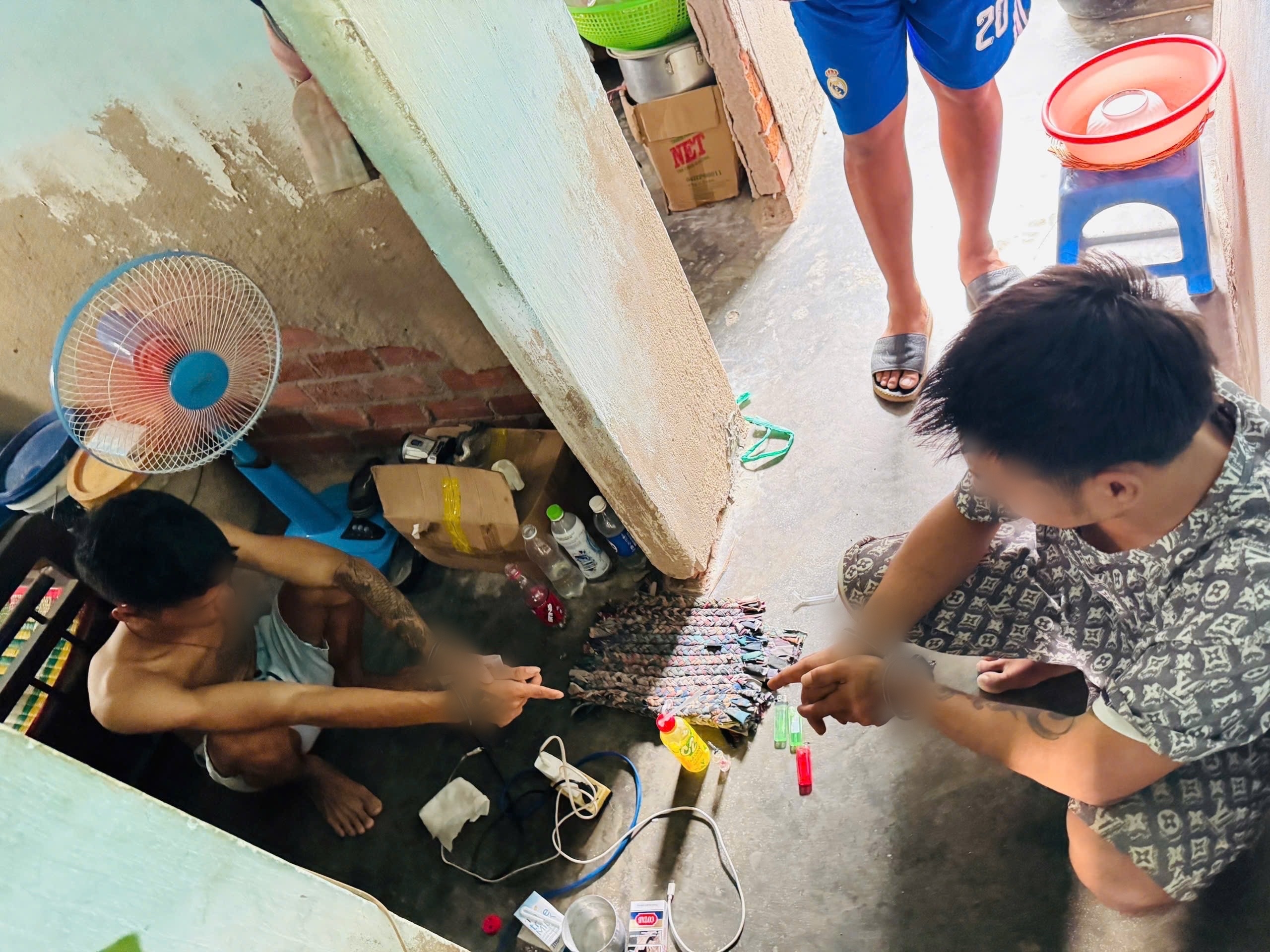 Công an xã Phước Hữu lập công hưởng ứng 