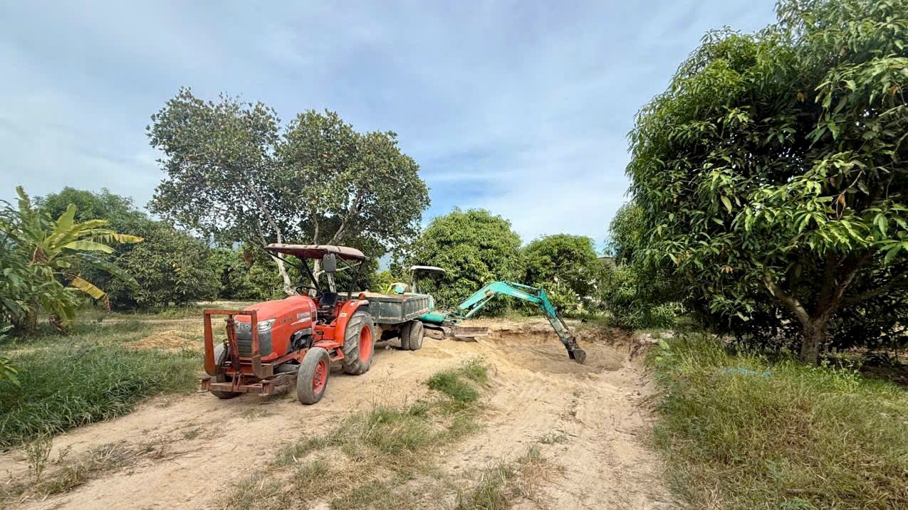 Công an xã Suối Hiệp kịp thời phát hiện, ngăn chặn vụ khai thác cát trái phép