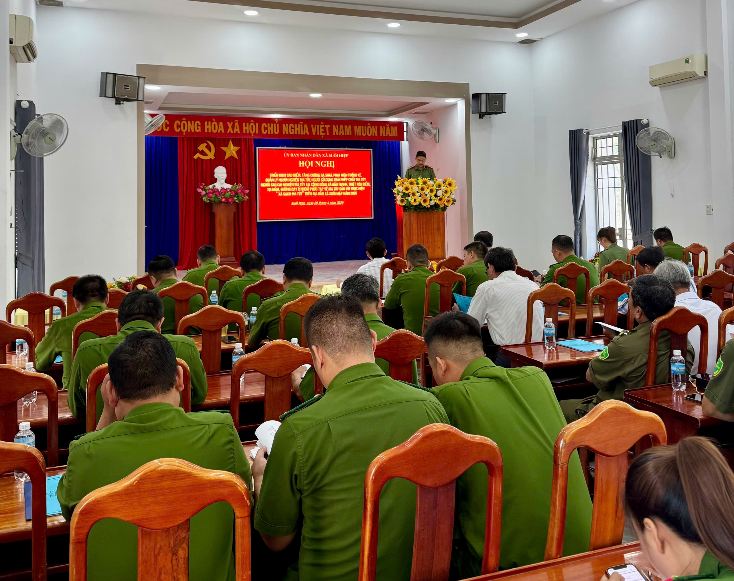 Xã Suối Hiệp tăng cường công tác phòng chống ma túy từ cơ sở