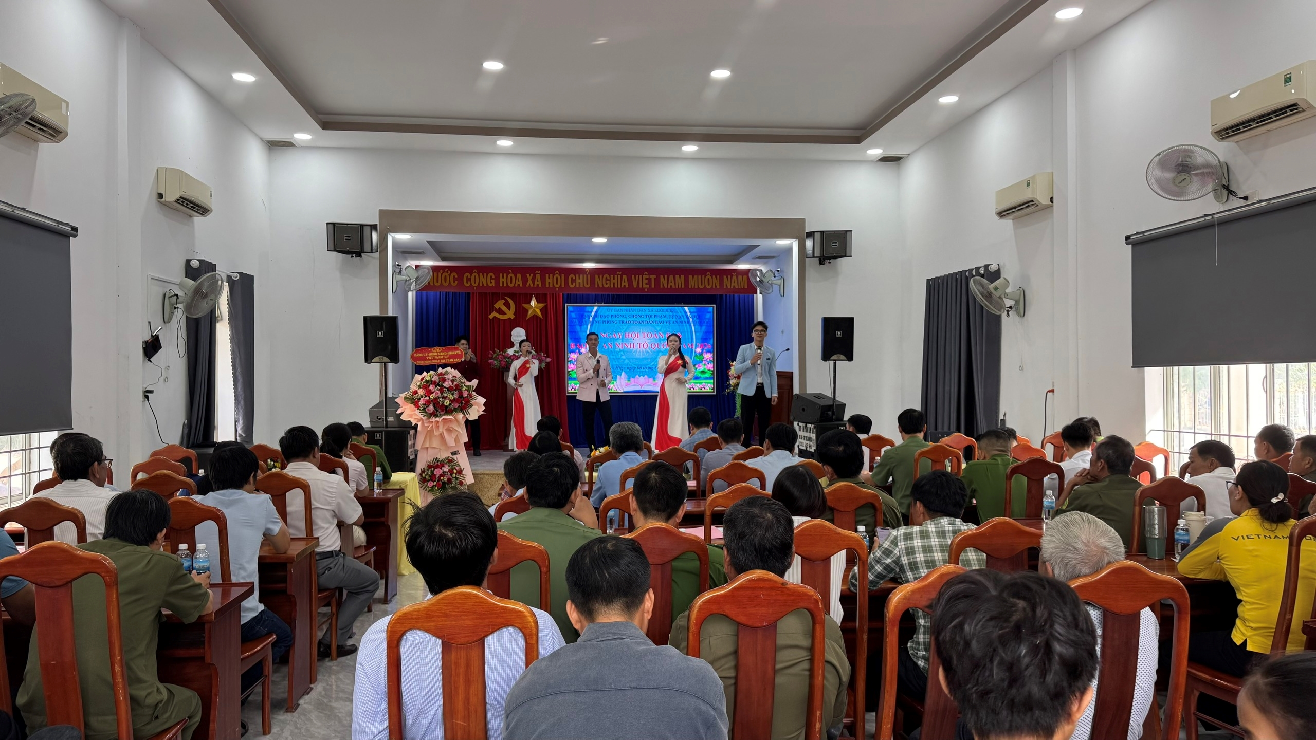 Xã Suối Hiệp tổ chức Ngày hội toàn dân bảo vệ an ninh Tổ quốc năm 2026