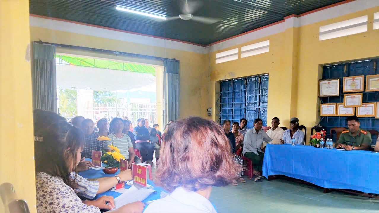 Bảo đảm an ninh, trật tự bầu cử Trưởng thôn nhiệm kỳ 2026 - 2031 trên địa bàn xã Tây Ninh Hòa